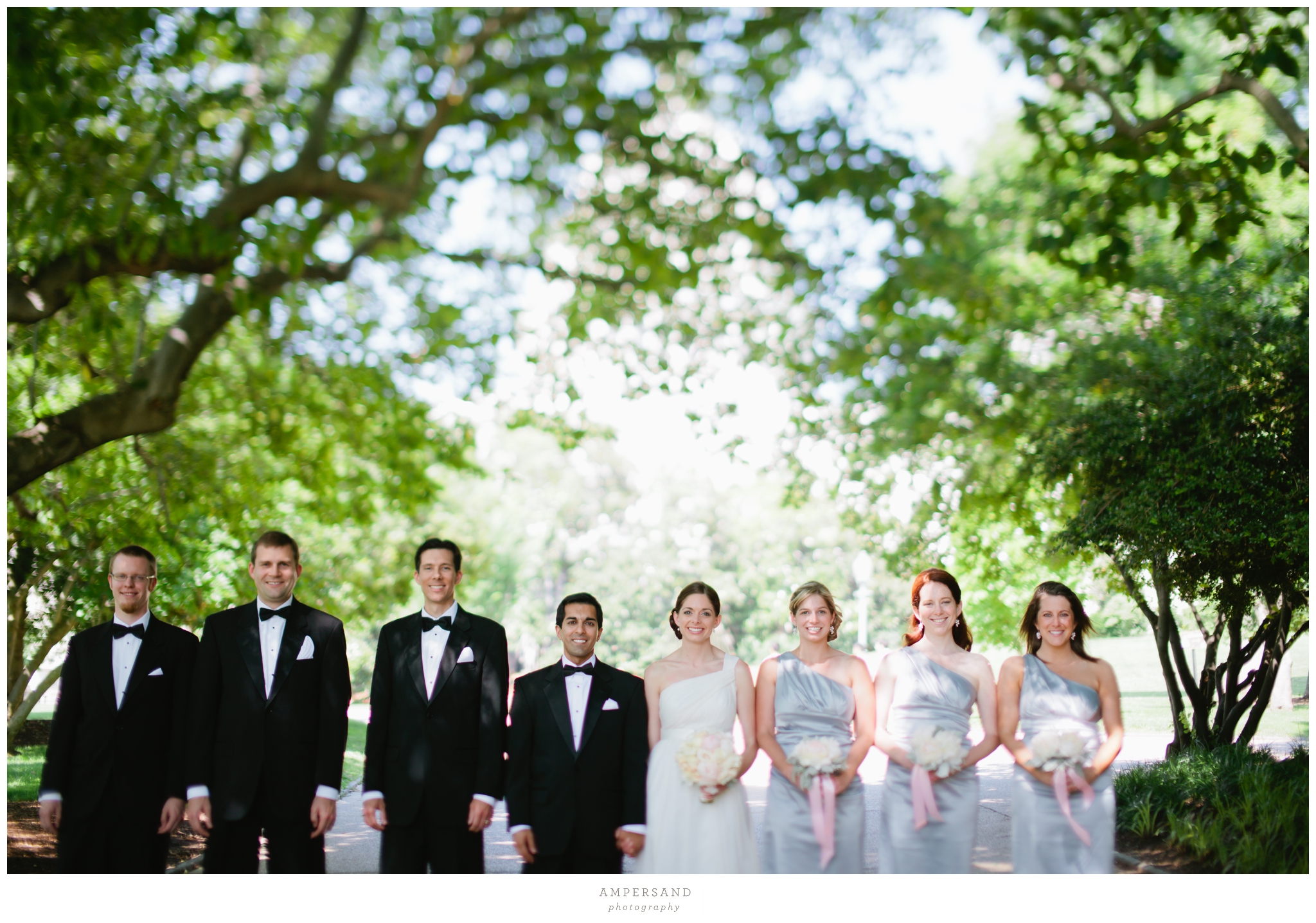 Bridal party // Photos by Ampersand Photography