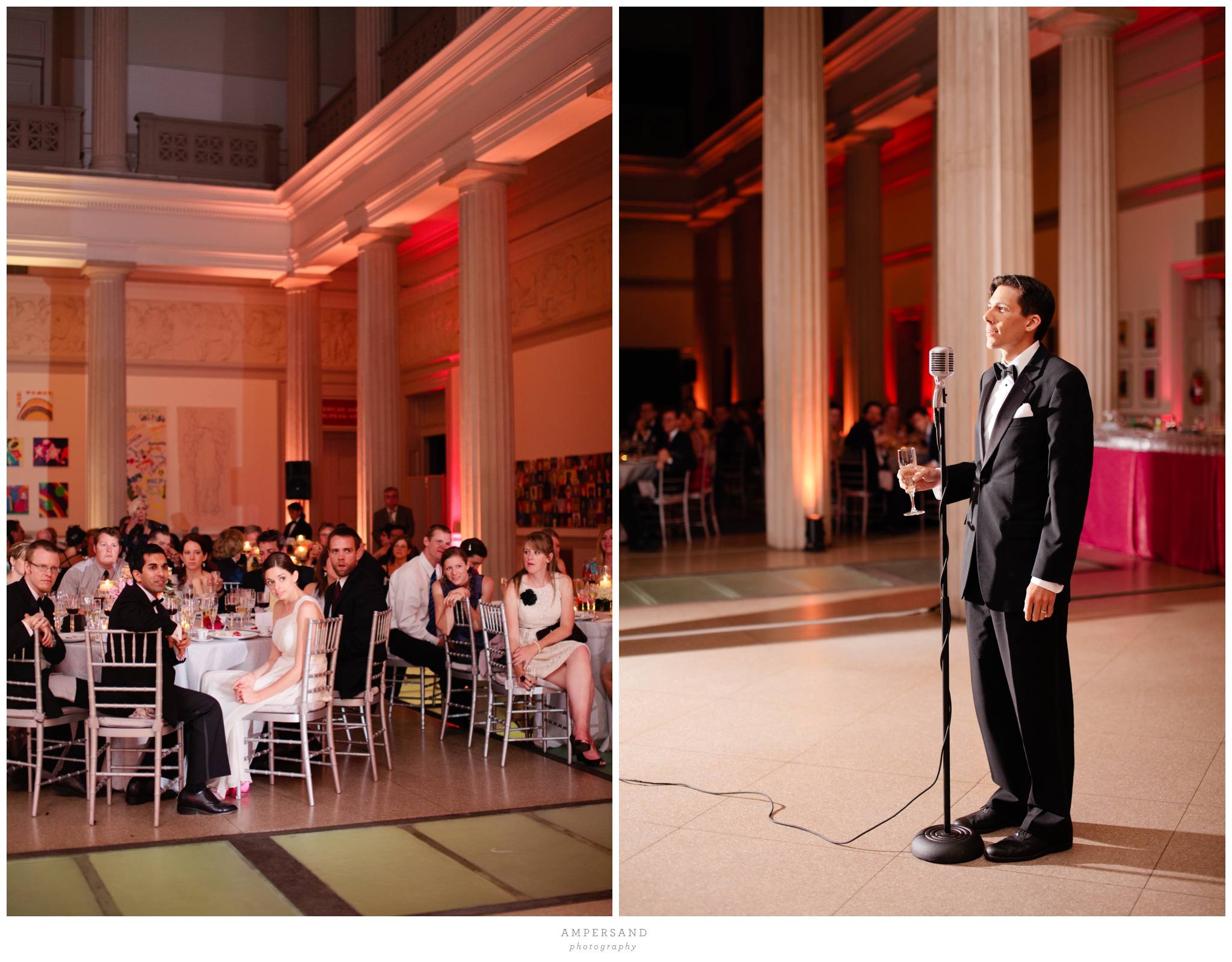 Wedding Reception Corcoran Gallery of Art  // Photos by Ampersand Photography