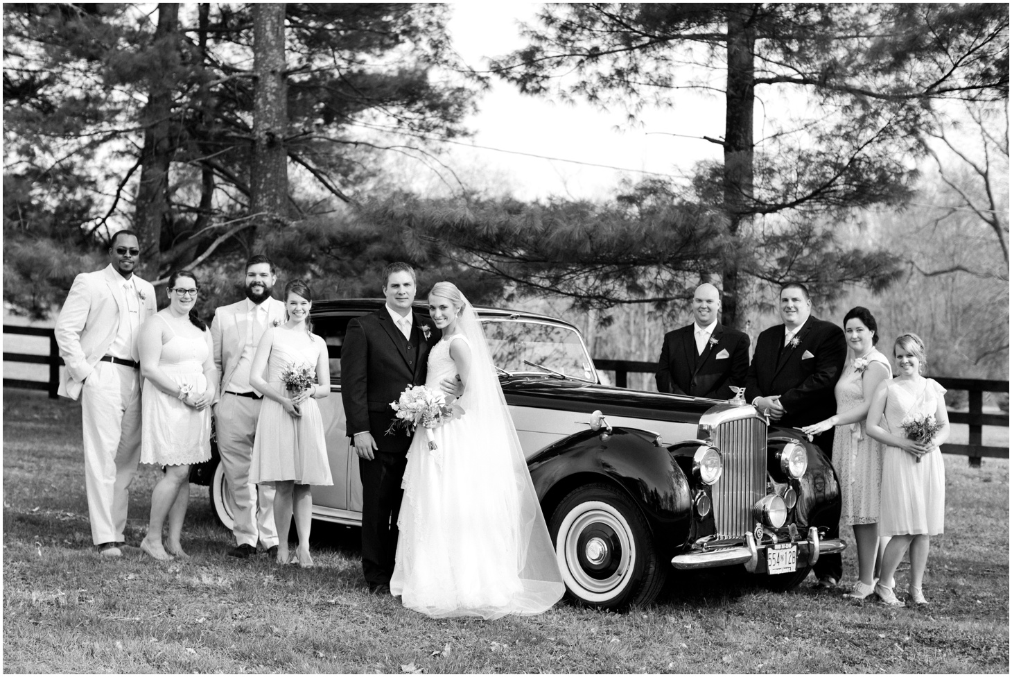 Brent & Lydia, Vintage Inspired Virginia Winery Wedding at Hillsborough Vineyard by Sarah Bradshaw Photography