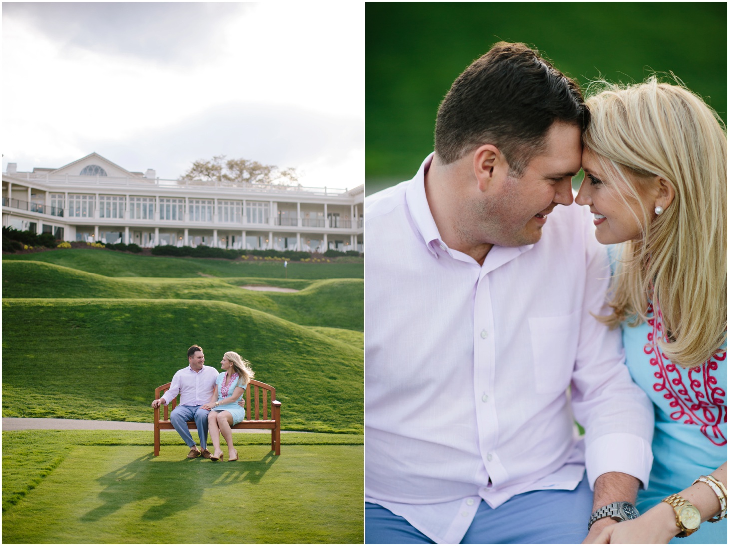 Taylor & Emily — Washington Golf & Country Club Engagement Session by Sarah Bradshaw Photography
