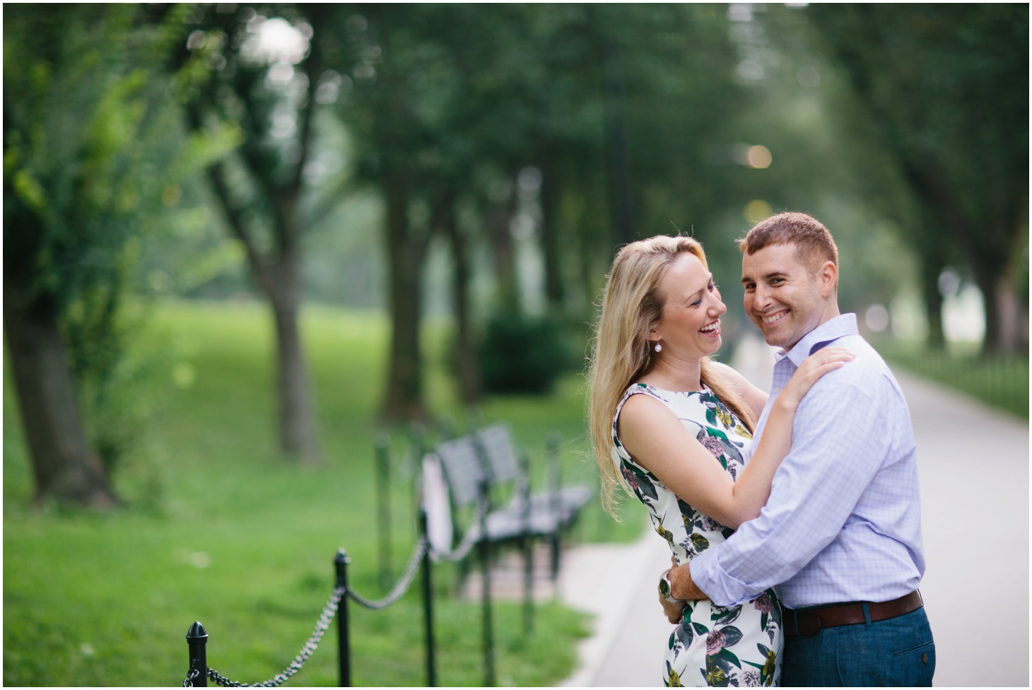 Early Morning Lincoln Memorial Engagement Session by Sarah Bradshaw Photography