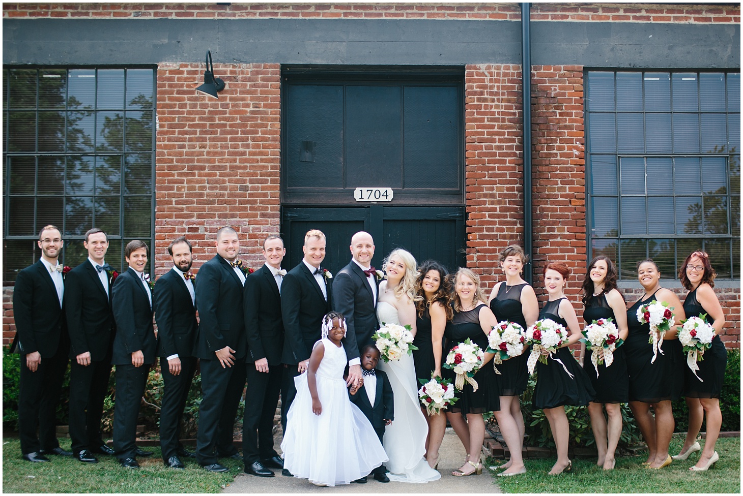 Black & Gold Industrial Wedding at The Old Silk Mill by Sarah Bradshaw Photography