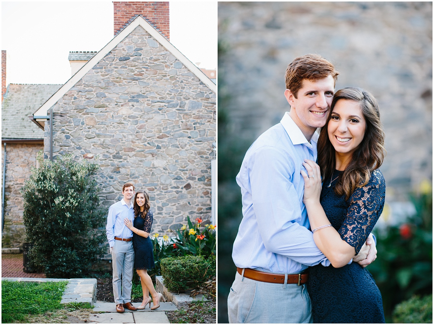 Classic Sunset Engagement Session in Georgetown by Sarah Bradshaw Photography