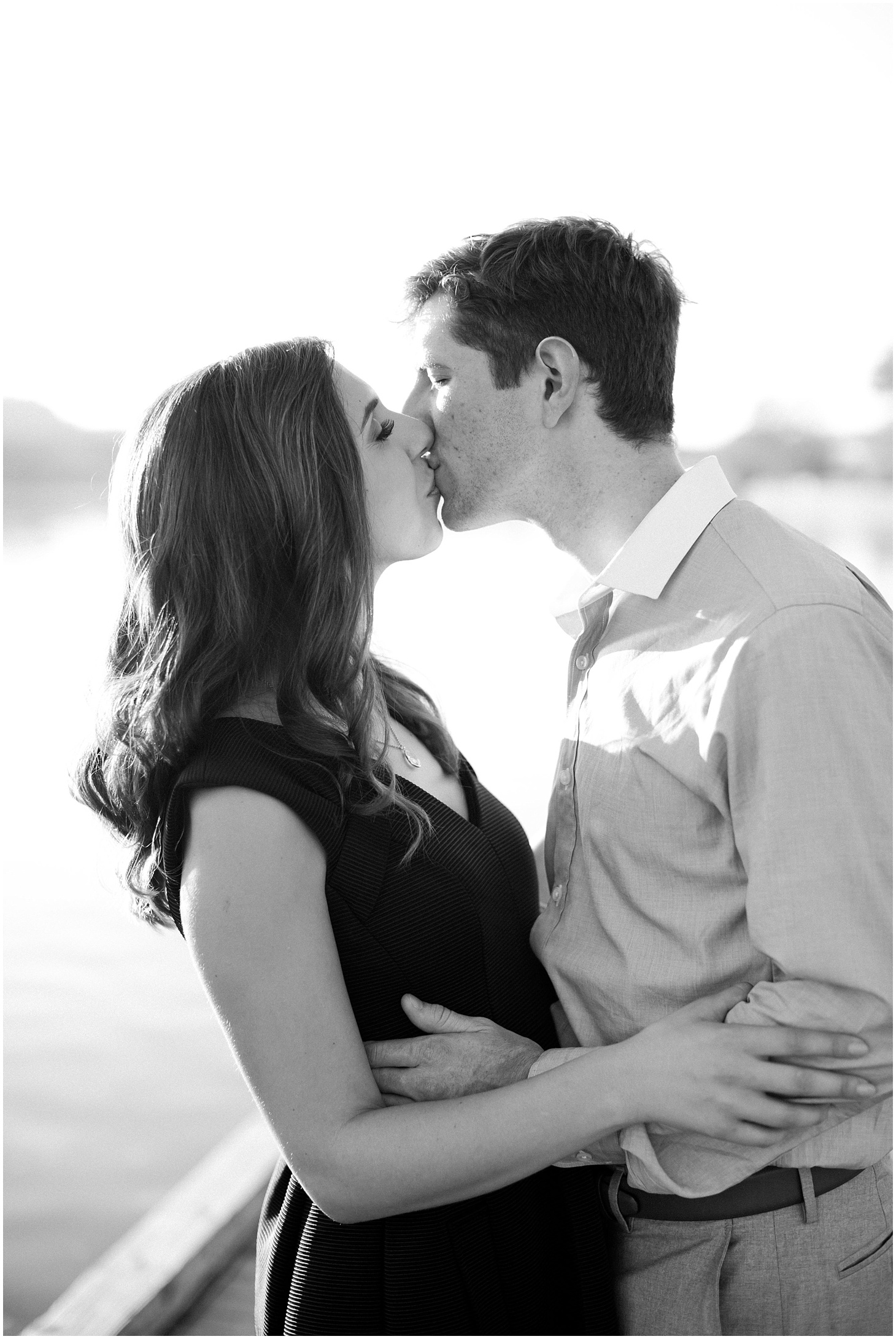 Classic Sunset Engagement Session in Georgetown by Sarah Bradshaw Photography