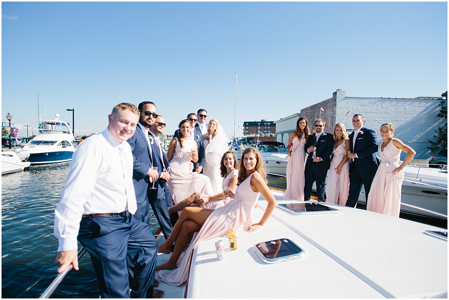 Navy & Blush Nautical Wedding at Annapolis Yacht Club by Sarah Bradshaw Photography_0024