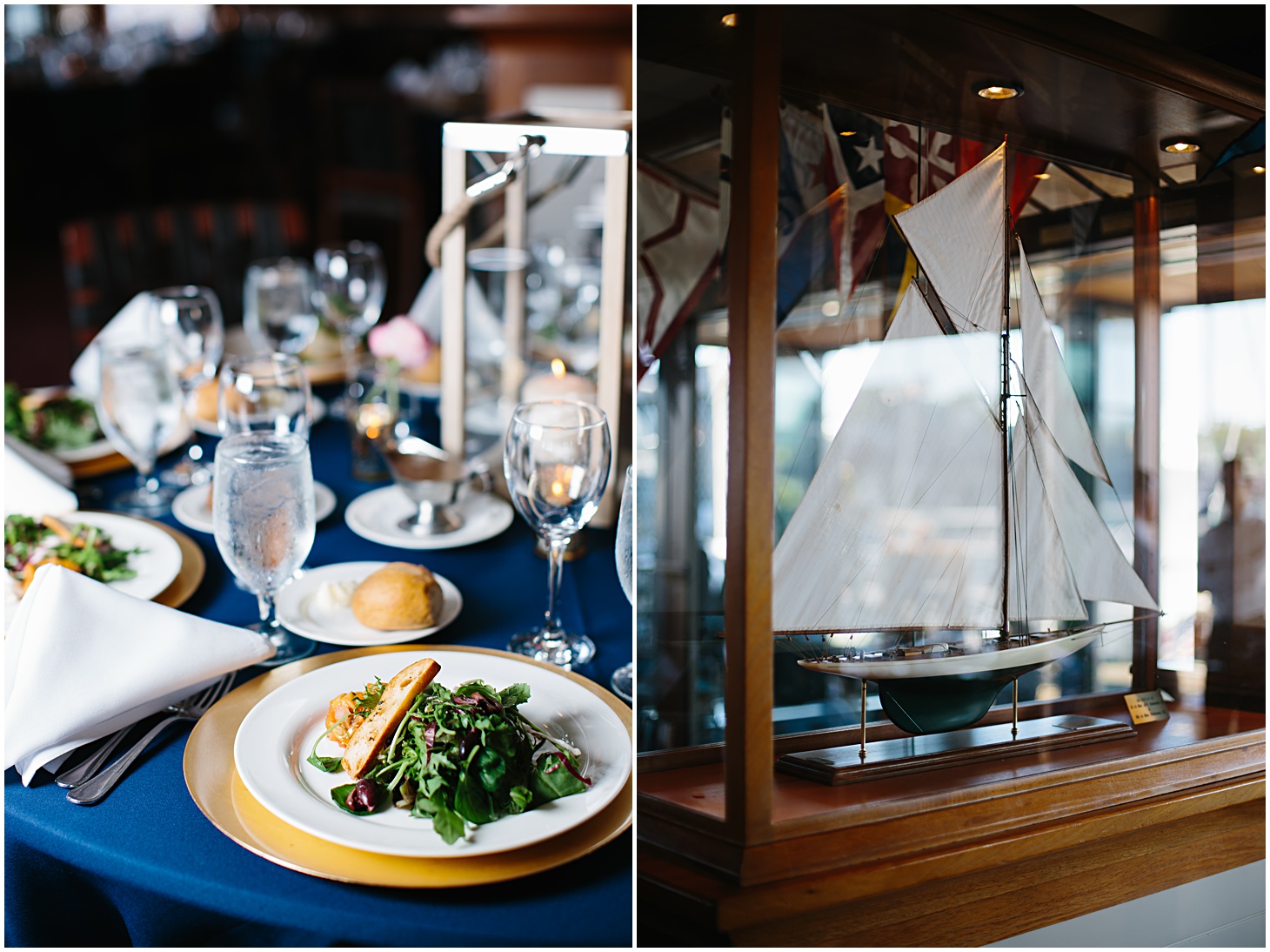 Navy & Blush Nautical Wedding at Annapolis Yacht Club by Sarah Bradshaw Photography_0029