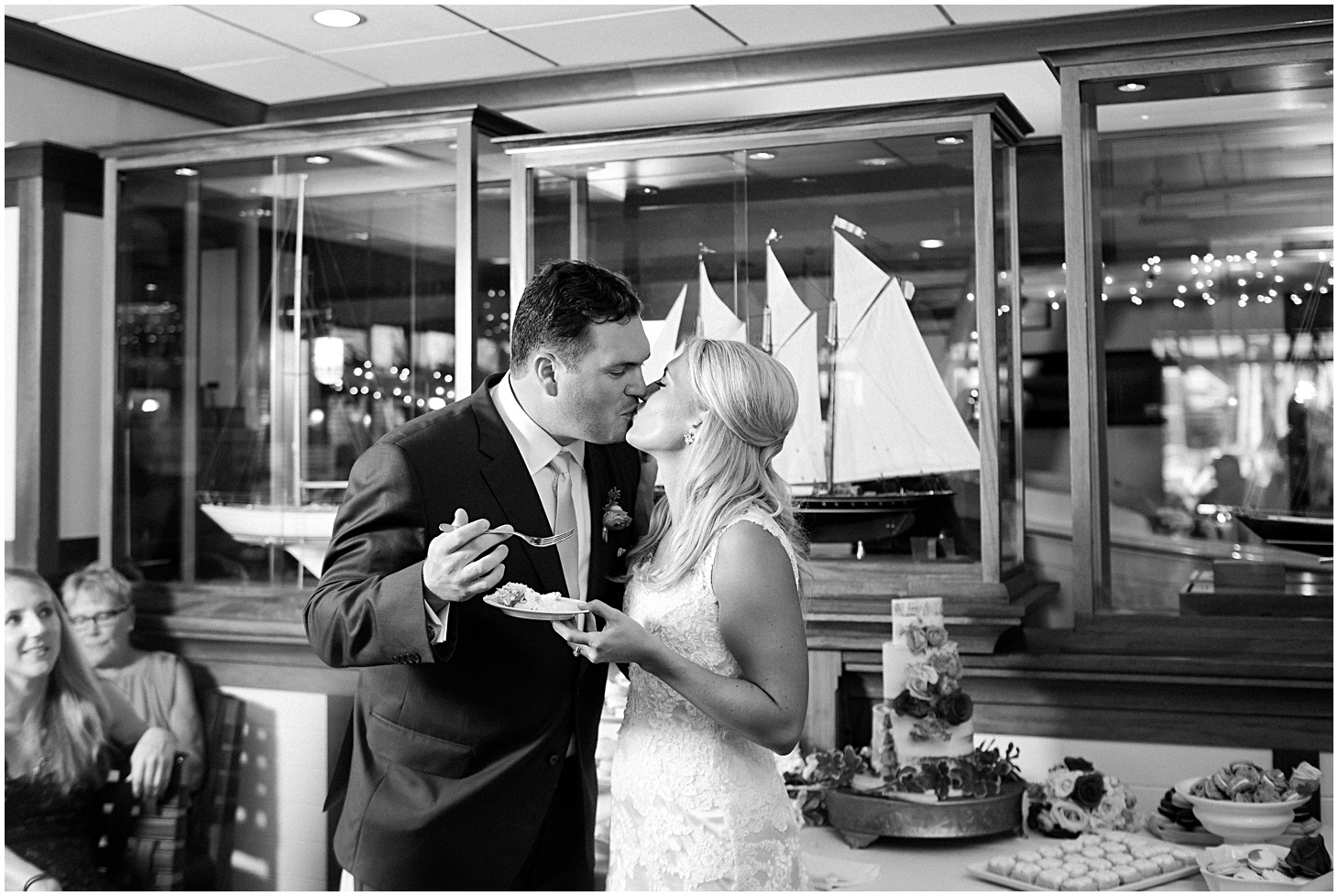 Navy & Blush Nautical Wedding at Annapolis Yacht Club by Sarah Bradshaw Photography_0038