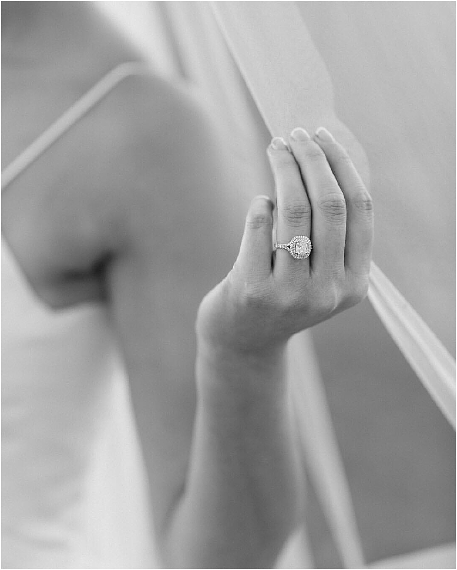 Market Street Diamond ring - A Thoroughly Washingtonian Wedding at Meridian House in DC by Sarah Bradshaw 