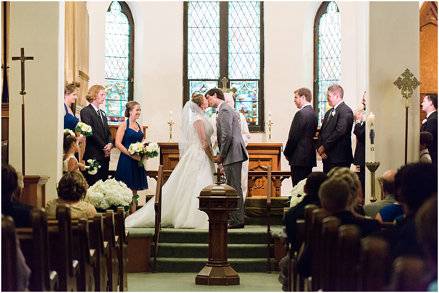 Georgetown Lutheran Church | Vintage-Inspired Dumbarton House Wedding in Georgetown by Sarah Bradshaw Photography