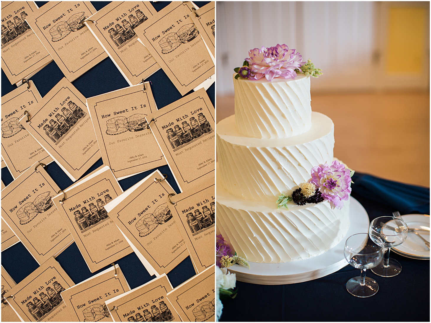 Homemade recipe favor | Vintage-Inspired Dumbarton House Wedding in Georgetown by Sarah Bradshaw Photography