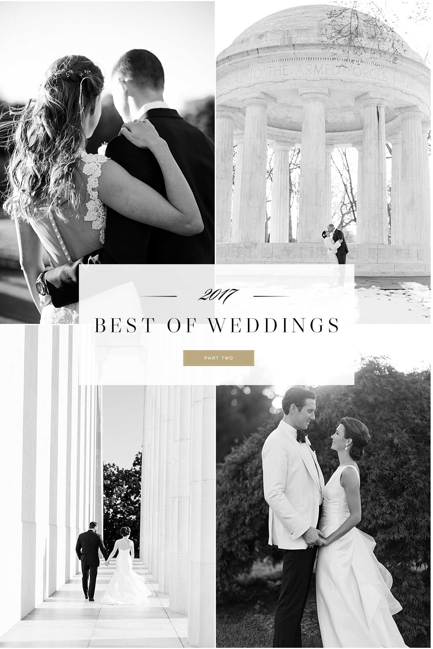 Best of Weddings 2017, Part Two | Top Washington DC wedding photographer Sarah Bradshaw