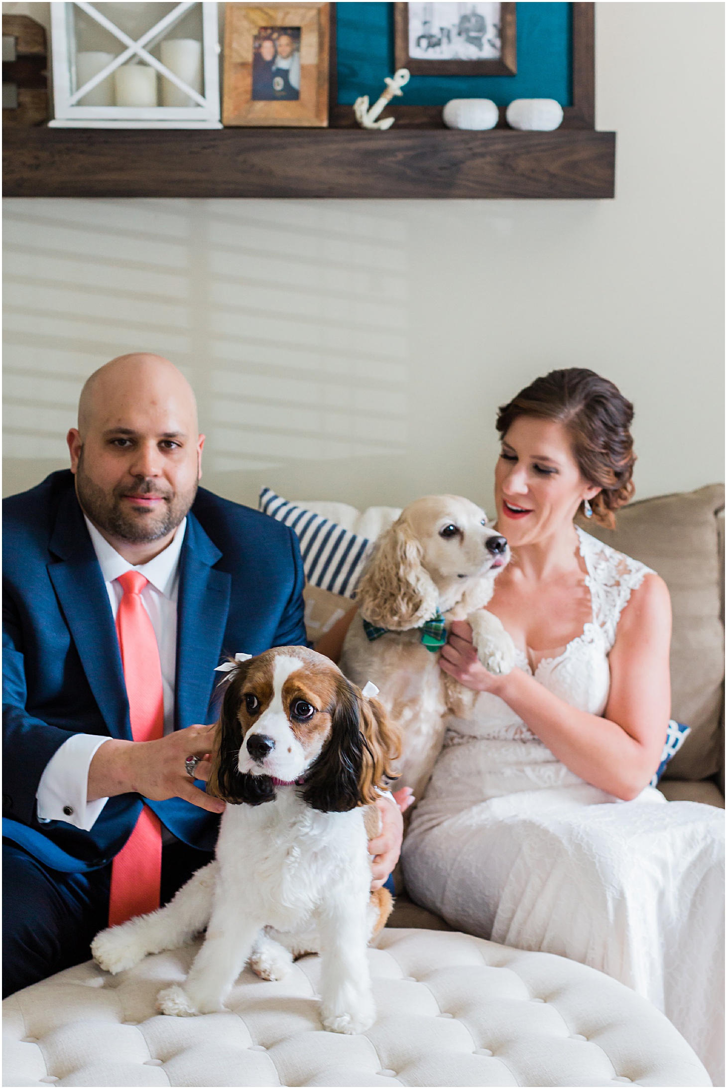Family Portraits with dogs | Top Washington DC wedding photographer Sarah Bradshaw