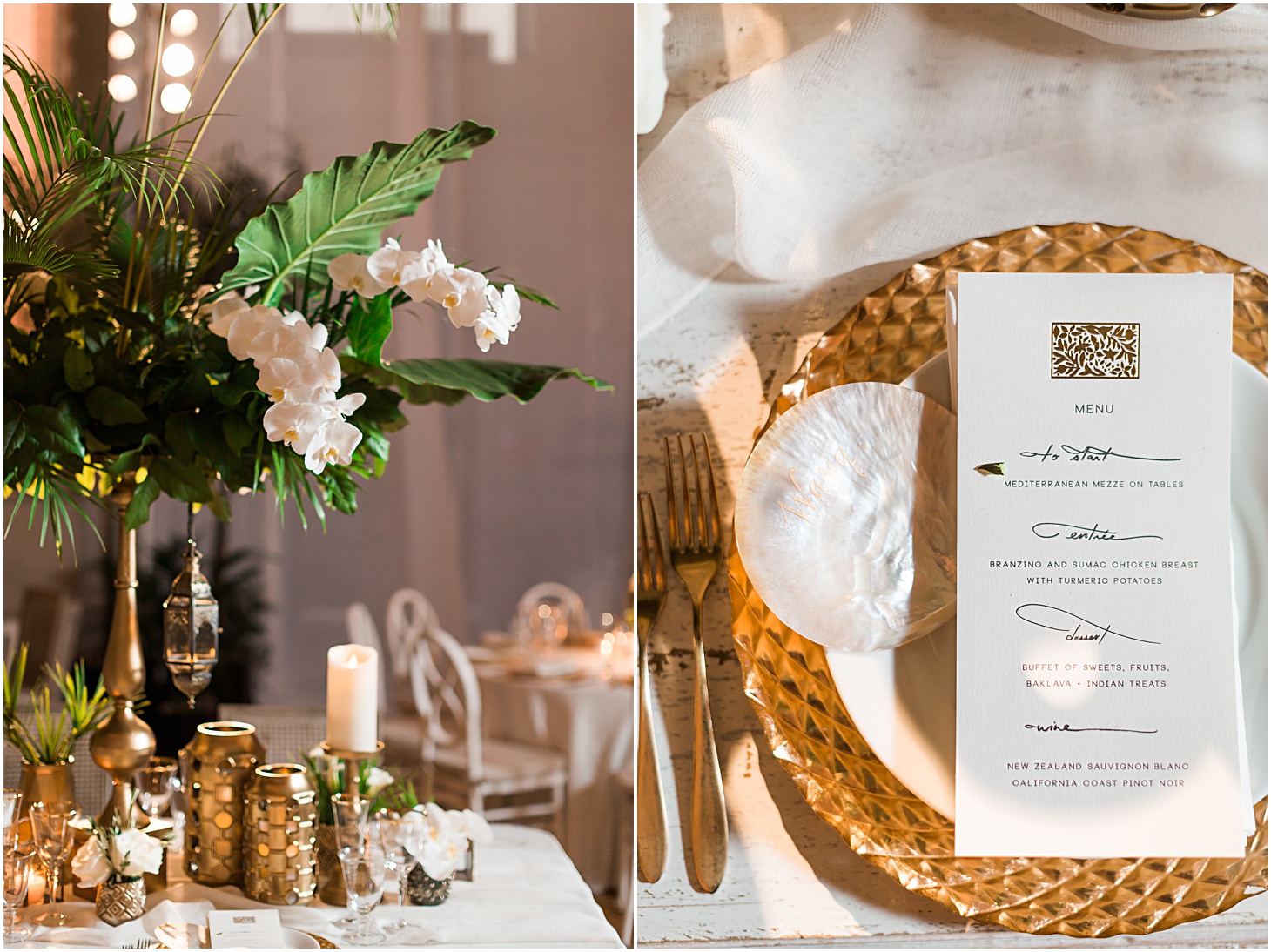 Gold and white wedding | Top Washington DC wedding photographer Sarah Bradshaw