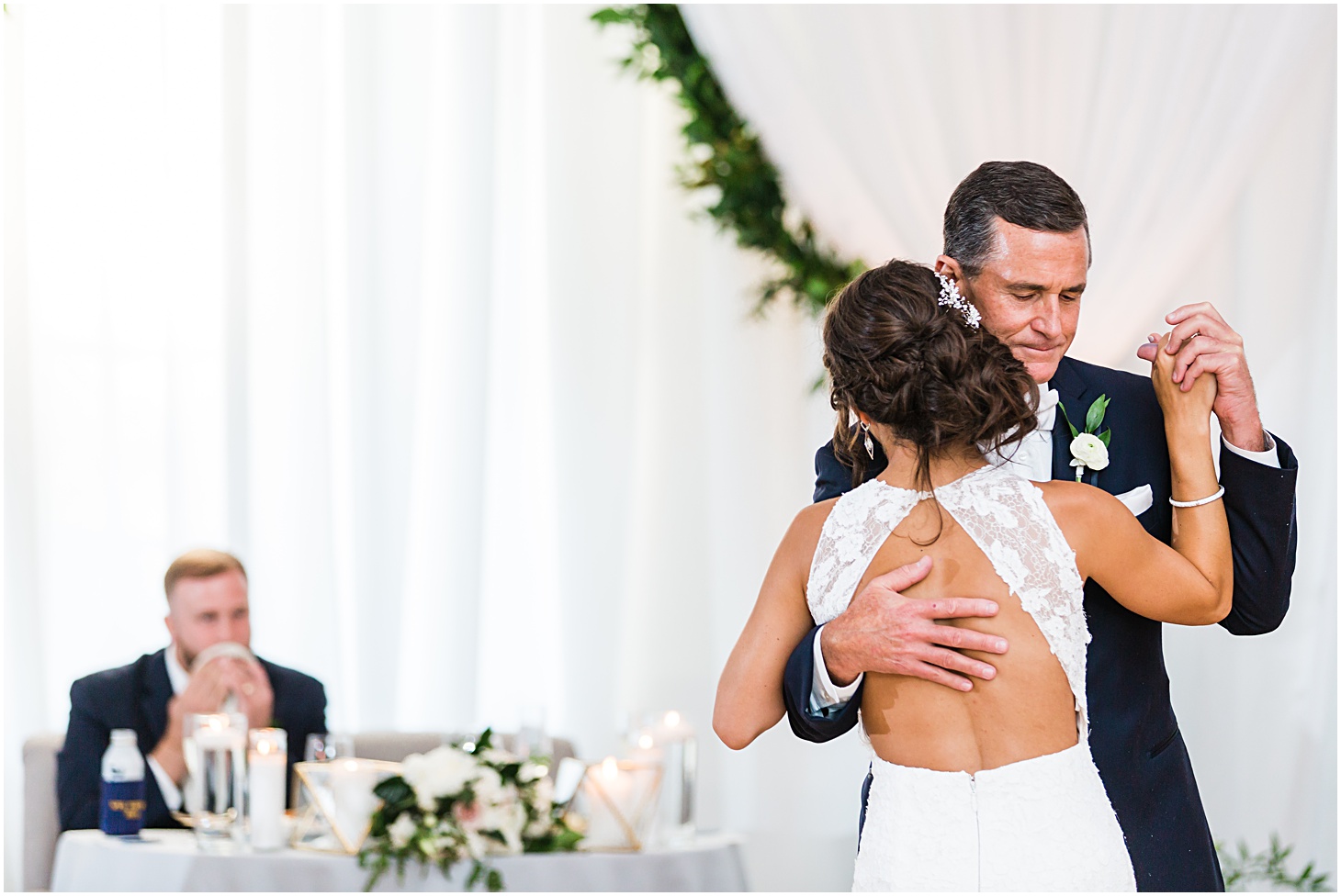 Father Daughter Dance | Top Washington DC wedding photographer Sarah Bradshaw