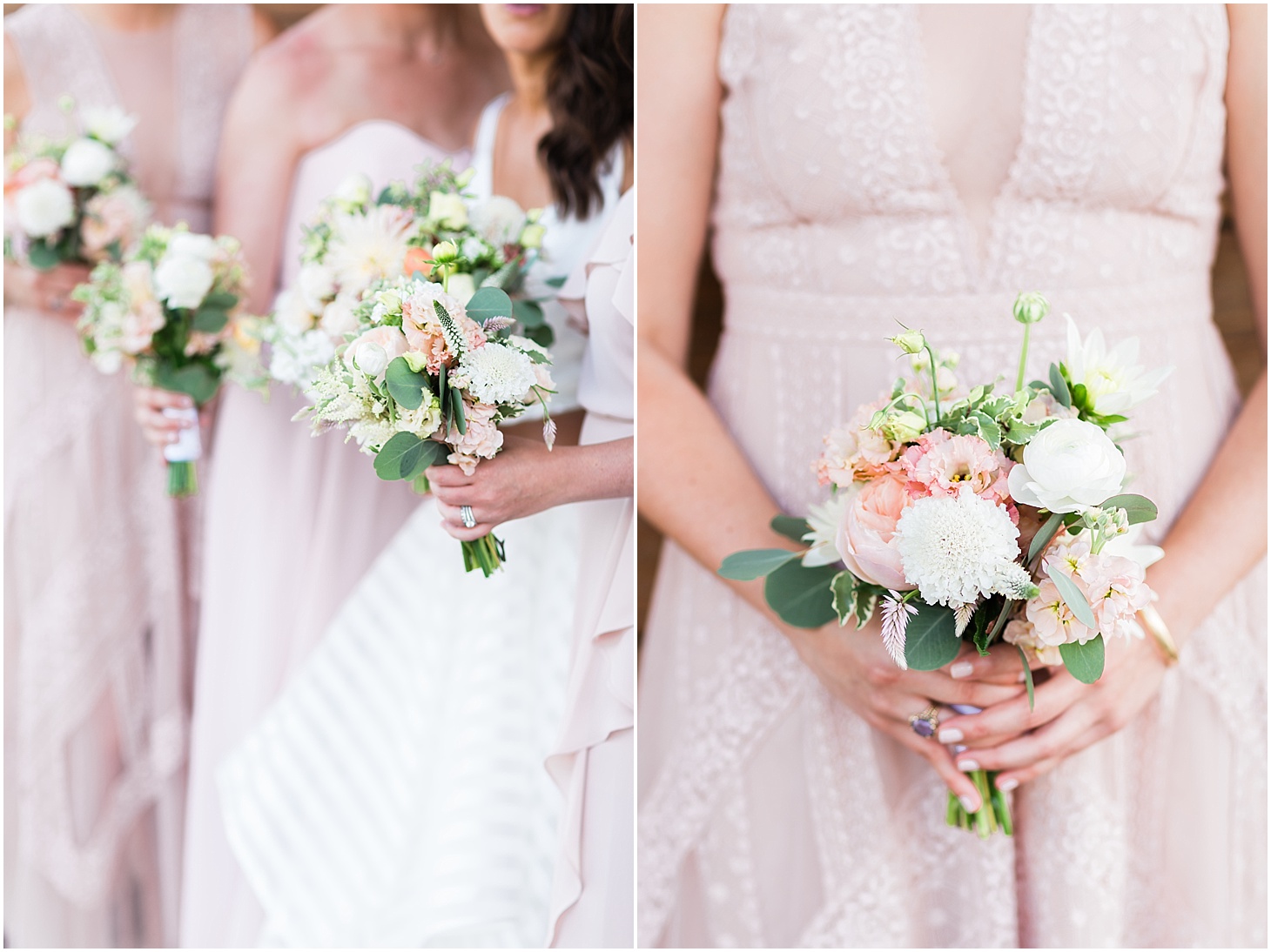 Bridal Party Portraits at District Winery | Love Blooms Bouquets | Chic and Modern Interfaith Wedding in Washington, DC | Sarah Bradshaw Photography
