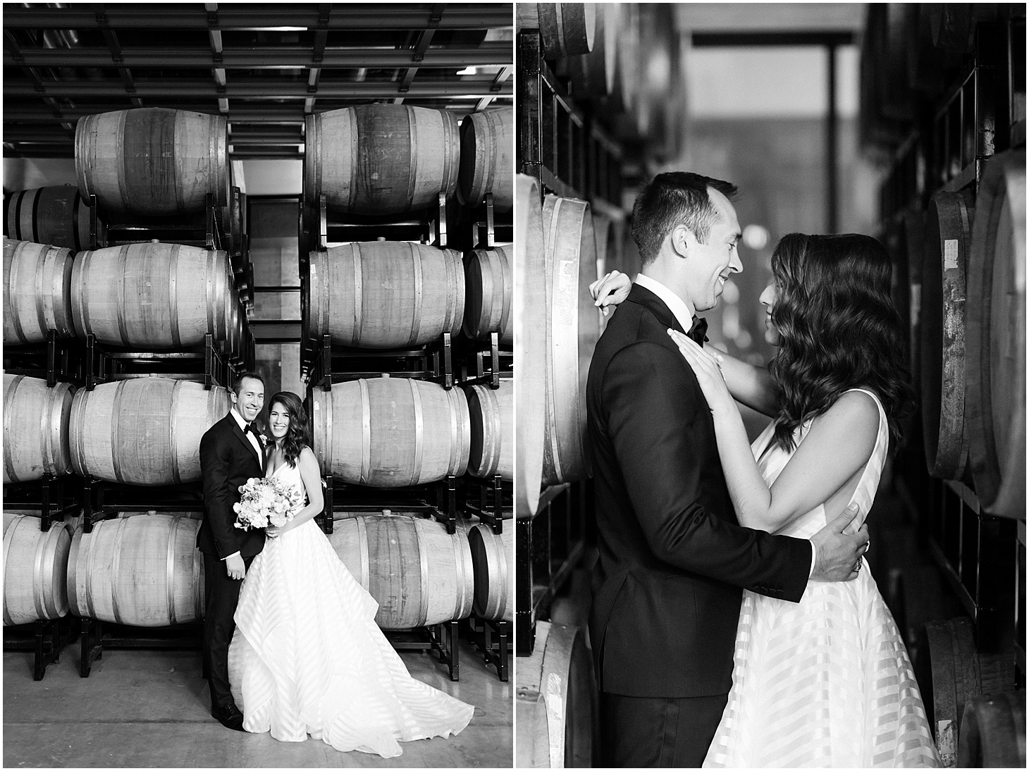 Wedding Portraits at District Winery | Chic and Modern Interfaith Wedding in Washington, DC | Sarah Bradshaw Photography