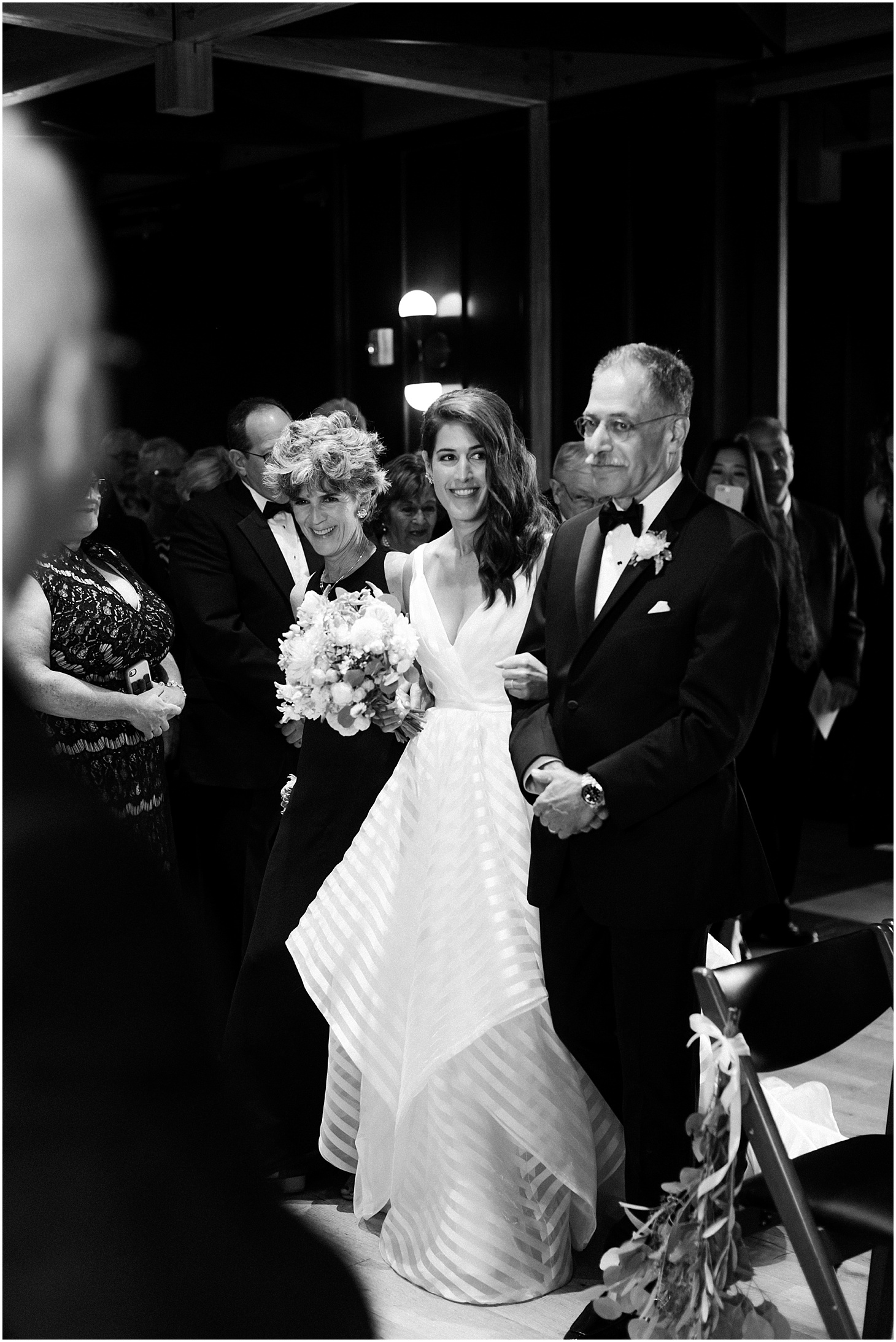 Wedding Ceremony at District Winery | Chic and Modern Interfaith Wedding in Washington, DC | Sarah Bradshaw Photography