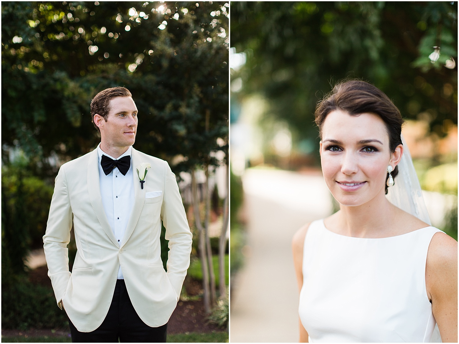 Wedding Portraits at Columbia Country Club | Wedding Ceremony at Cathedral of St. Matthew the Apostle | Classy October Wedding in Washington, D.C. | Sarah Bradshaw Photography