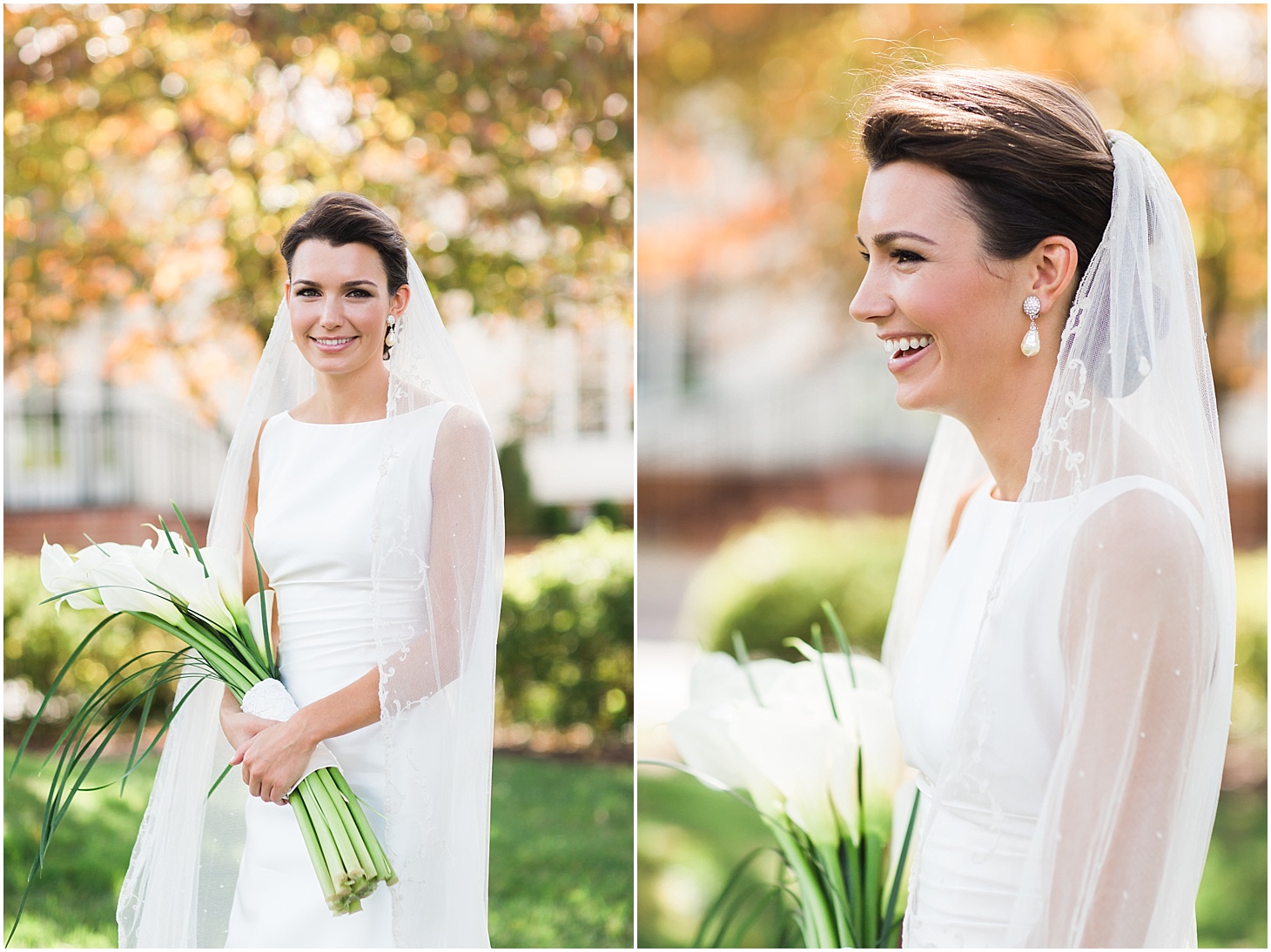 Bridal Portraits at Columbia Country Club | Wedding Ceremony at Cathedral of St. Matthew the Apostle | Classy October Wedding in Washington, D.C. | Sarah Bradshaw Photography