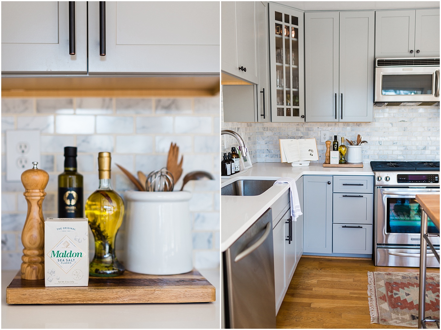 Modern Kitchen Inspiration | Home Tour | Curated Mid-Century Modern Home in Washington DC | Sarah Bradshaw Photography