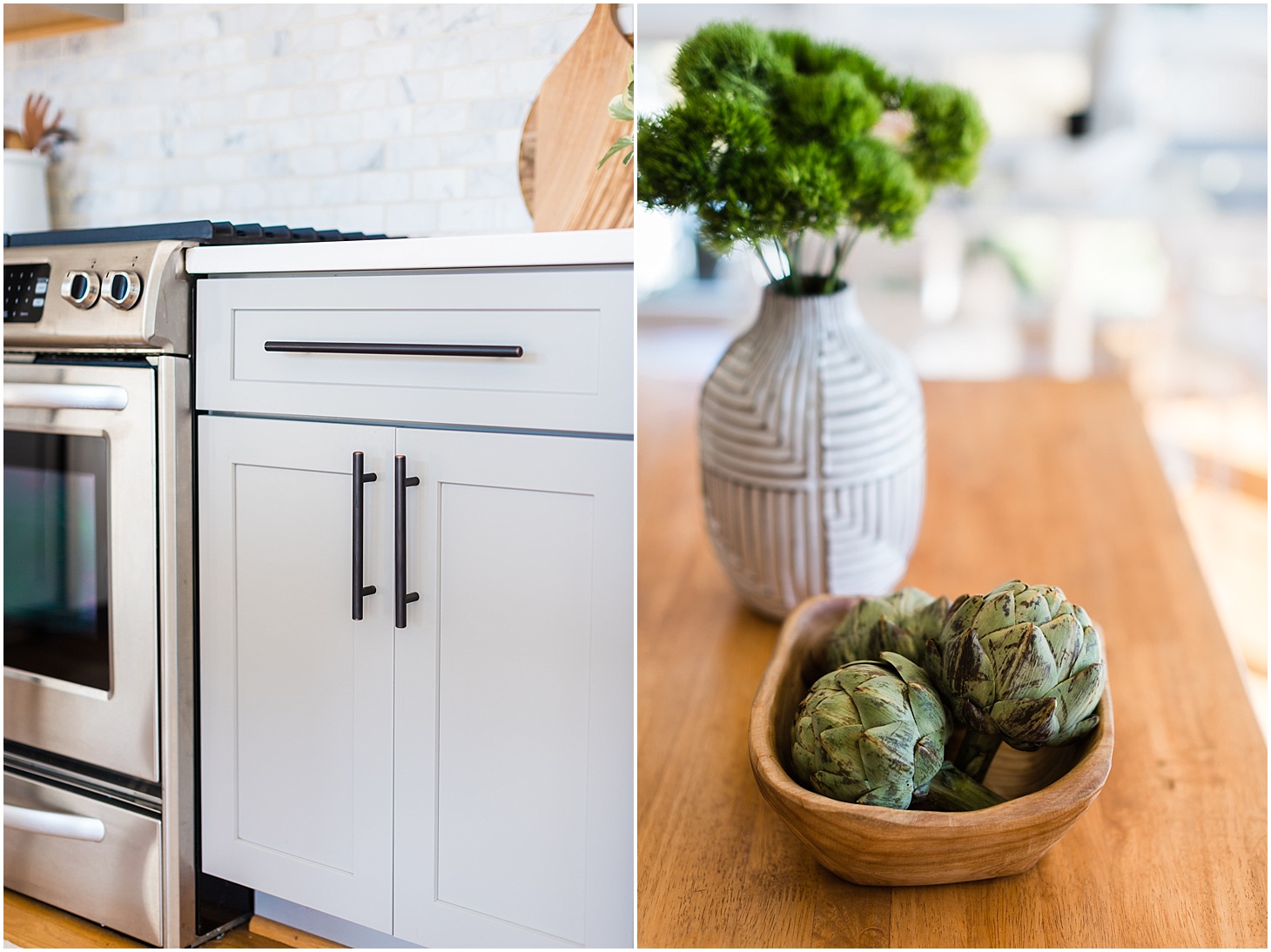 Modern Kitchen Inspiration | Home Tour | Curated Mid-Century Modern Home in Washington DC | Sarah Bradshaw Photography