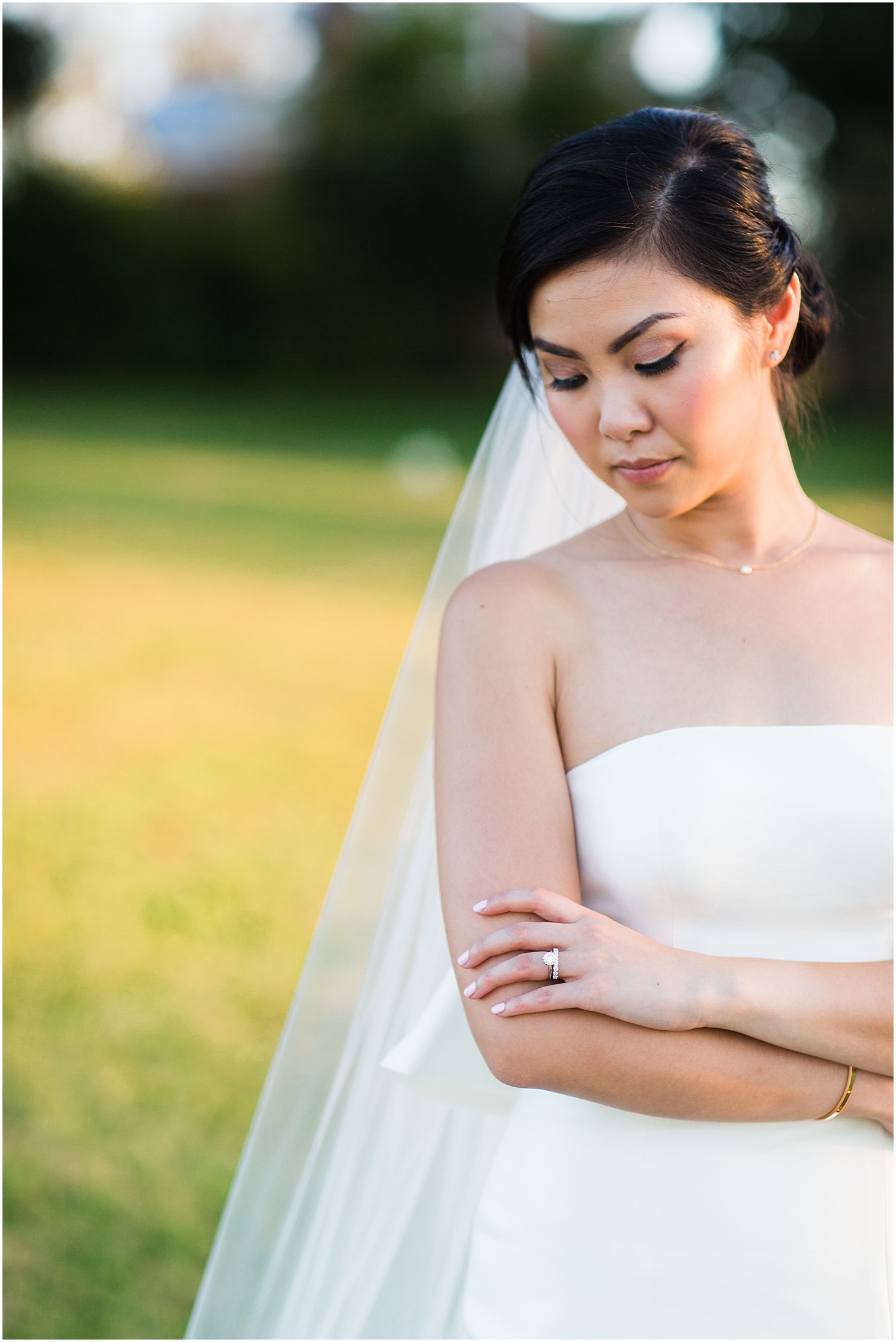 Bridal Portrait at Raspberry Plain Manor | Elegant Fall Wedding in Leesburg, VA | Sarah Bradshaw Photography 