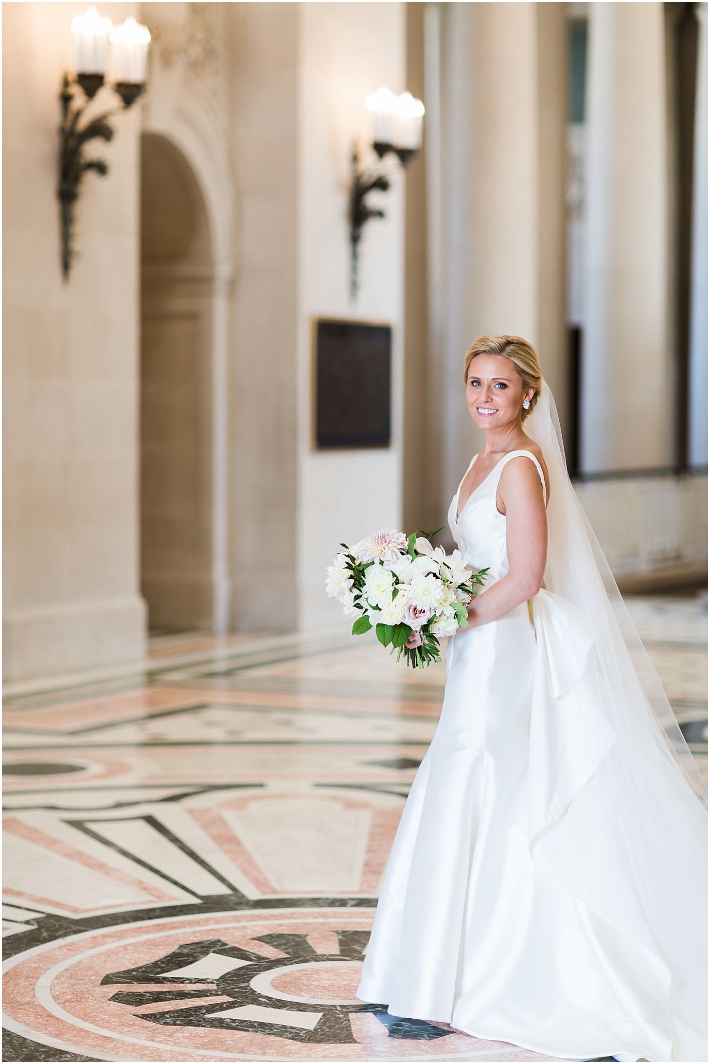 Bridal Portraits at US Naval Academy Chapel | Southern Magnolia Wedding at the Naval Academy and Gibson Island Club | Sarah Bradshaw Photography