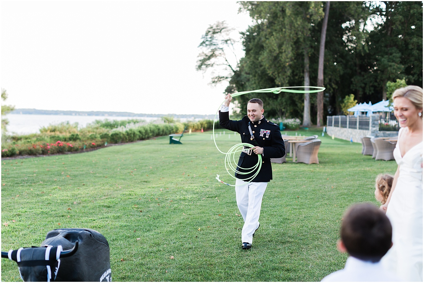 Gibson Island Club Wedding Reception in Annapolis, MD | Southern Magnolia Wedding at the Naval Academy and Gibson Island Club | Sarah Bradshaw Photography