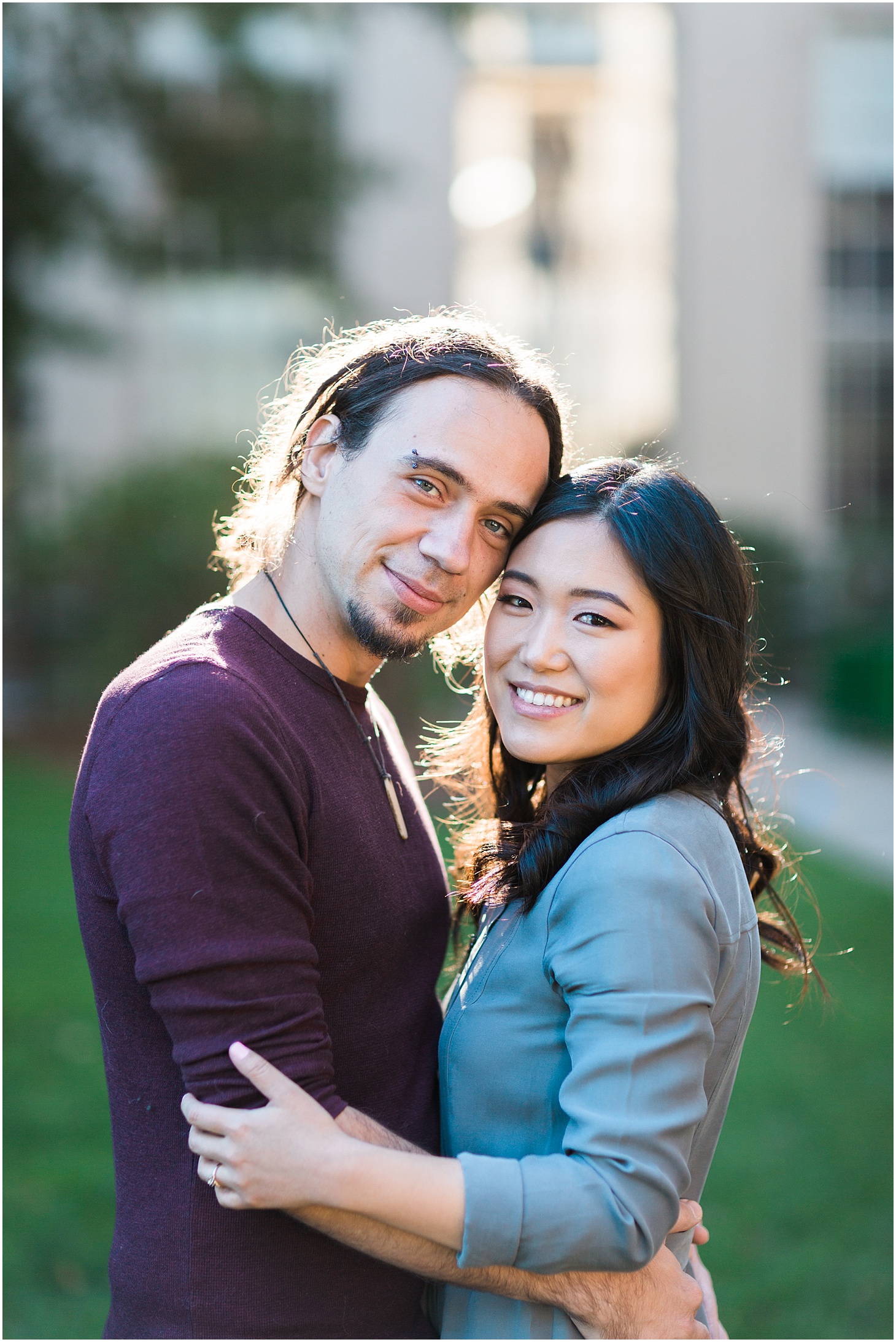 Engagement Portraits at MIT in Cambridge, MA | Sunset Engagement Session in Boston | Sarah Bradshaw Photography