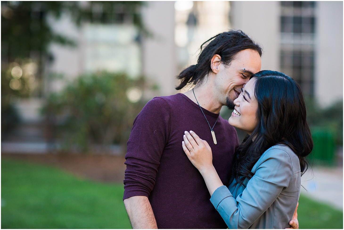 Engagement Portraits at MIT in Cambridge, MA | Sunset Engagement Session in Boston | Sarah Bradshaw Photography