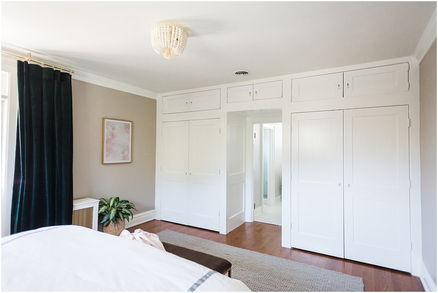 Classic Bedroom Inspiration | Brick Colonial Revival Home Tour in Richmond, VA | Sarah Bradshaw Photography