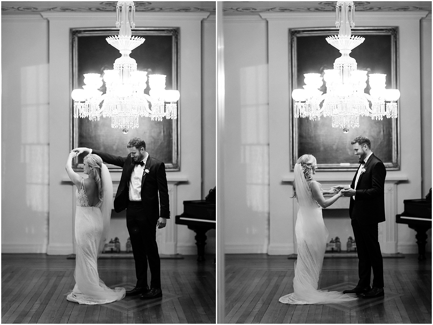 Wedding Portraits at the Decatur House | French-Inspired New Years Eve Wedding in Washington, DC | Sarah Bradshaw Photography | Washington DC Wedding Photographer