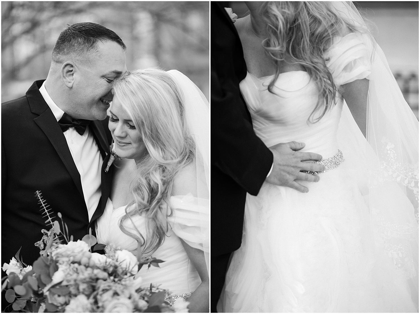 Wedding Portraits in LaFayette Square | Luxe Winter Wedding at the Army and Navy Club | Sarah Bradshaw Photography | Washington DC Wedding Photographer