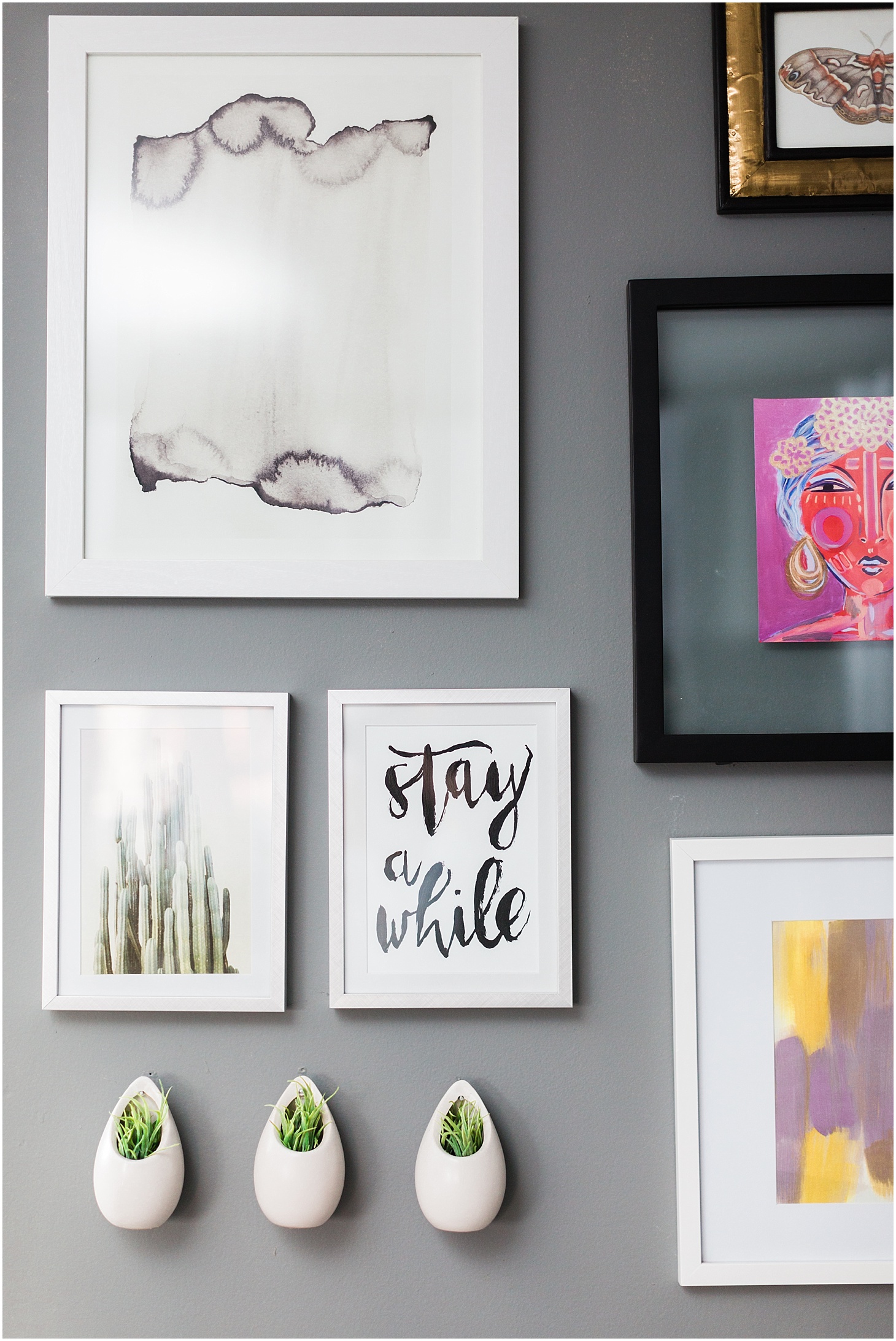 Small Space Living Room Inspiration | Modern Basement Apartment Tour in Capitol Hill | Sarah Bradshaw Photography | Washington, DC Interior Design Photographer