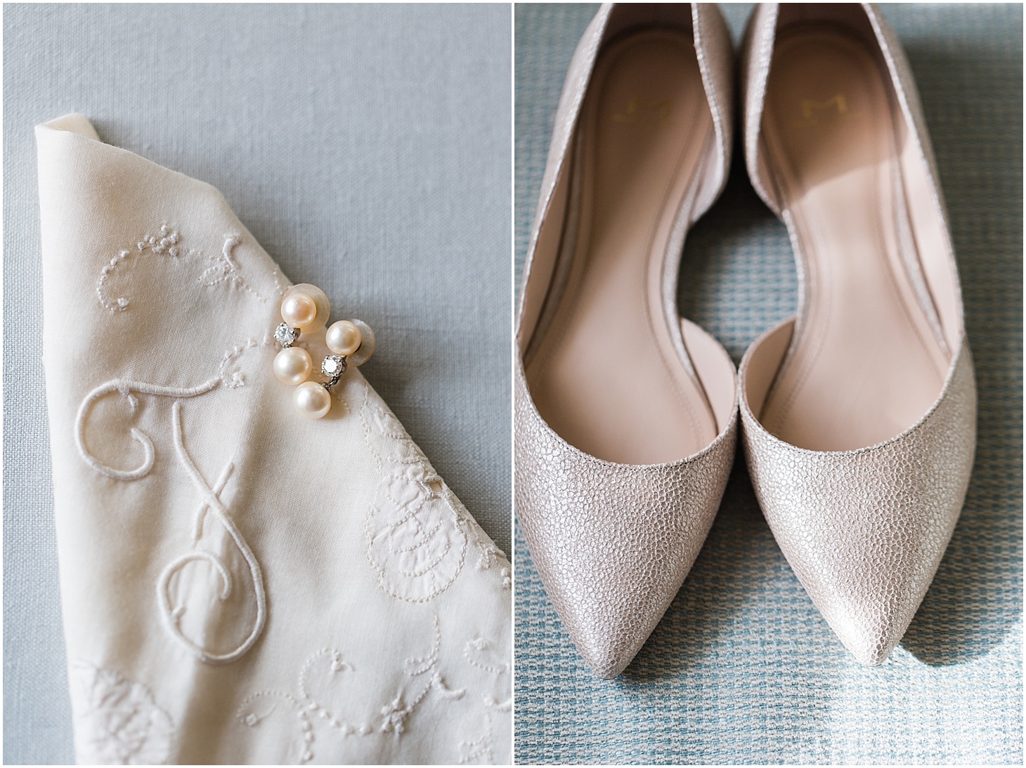 Ivory Bridal Details | Winter Brunch Wedding at Hay-Adams Hotel in DC | Sarah Bradshaw Photography