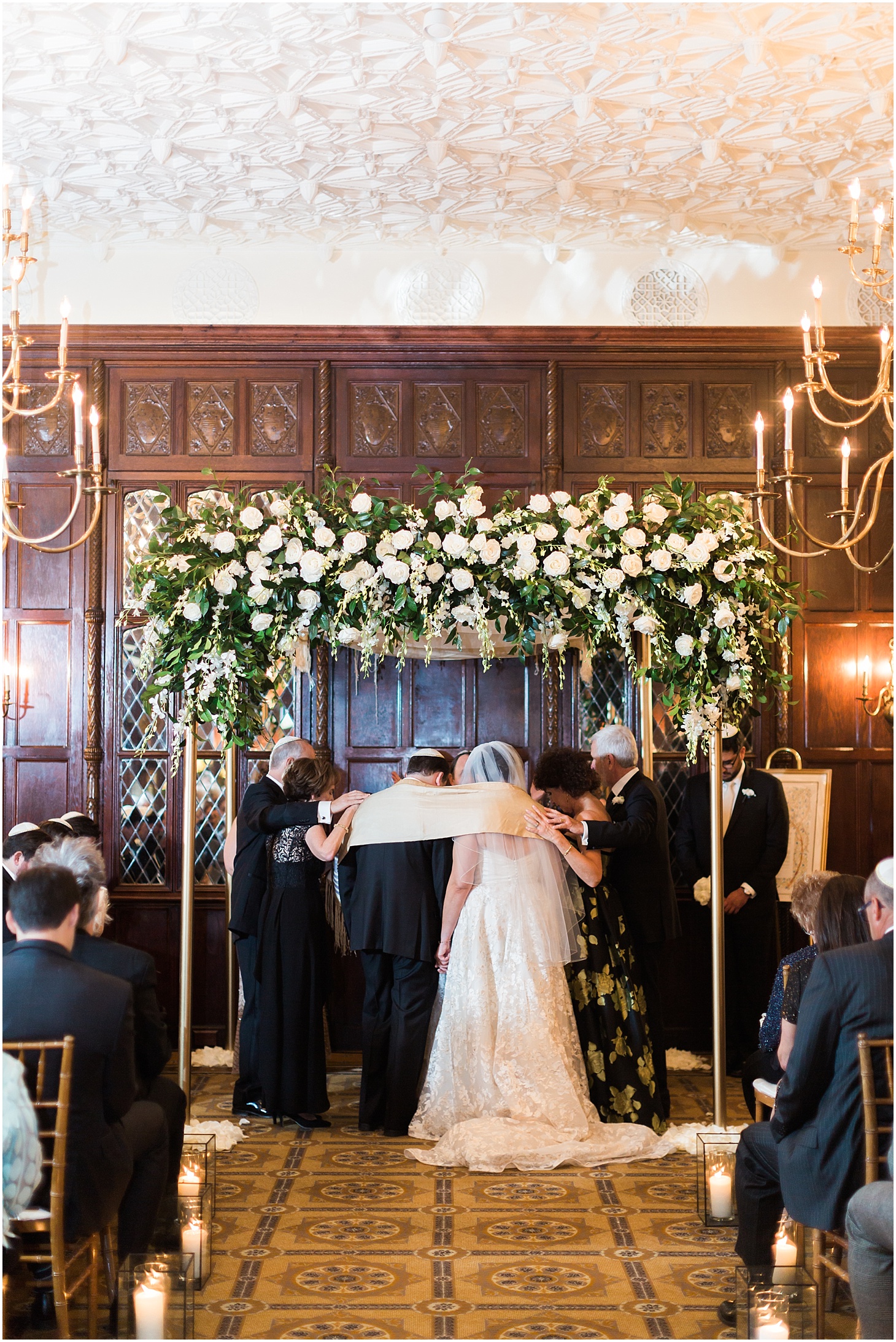 Wedding Ceremony at the Hay-Adams Hotel | Winter Brunch Wedding at Hay-Adams Hotel in DC | Sarah Bradshaw Photography
