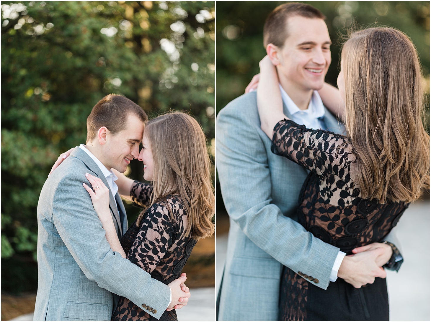 Morning Engagement Portraits in Washington, DC | Jefferson Memorial and Georgetown Sunrise Engagement Session | Sarah Bradshaw Photography