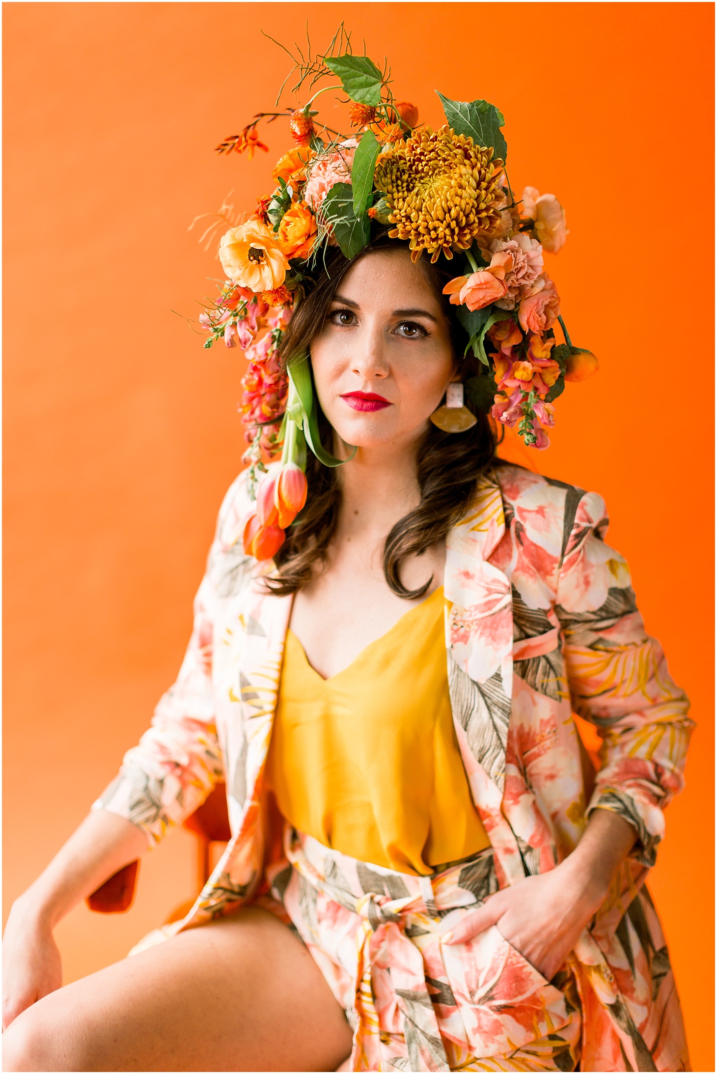 Marigold Color Theory Editorial | Sarah Bradshaw Photography | DC Wedding Photographer