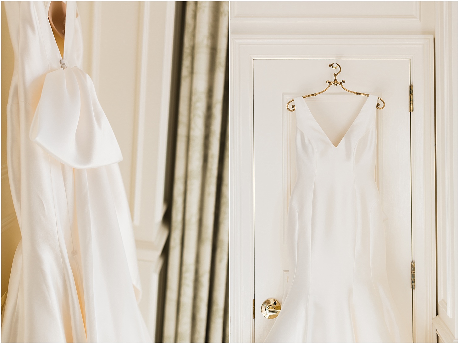 Sareh Nouri Wedding Gown, Champagne-toned Multicultural Wedding at the Hay-Adams Hotel, Ceremony at National City Christian Church, Sarah Bradshaw Photography, DC Wedding Photographer