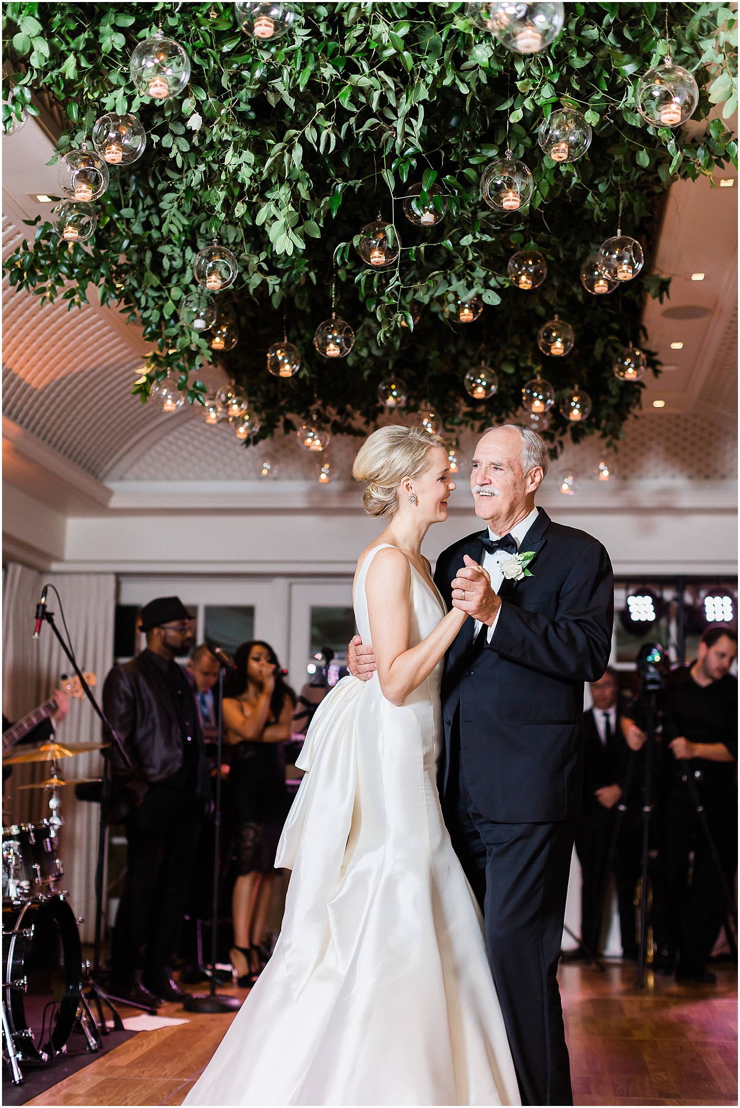 Father-Daughter Dance at Wedding Reception at the Hay-Adams Hotel, Champagne-toned Multicultural Wedding in Washington DC, Ceremony at National City Christian Church, Sarah Bradshaw Photography, DC Wedding Photographer