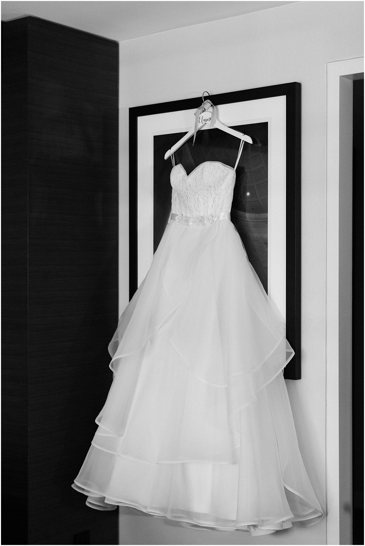 Mikaella Wedding Gown in Suite at Grand Hyatt , Museum-Inspired Spring Wedding at National Museum of Women in the Arts, Sarah Bradshaw Photography, DC Wedding Photographer