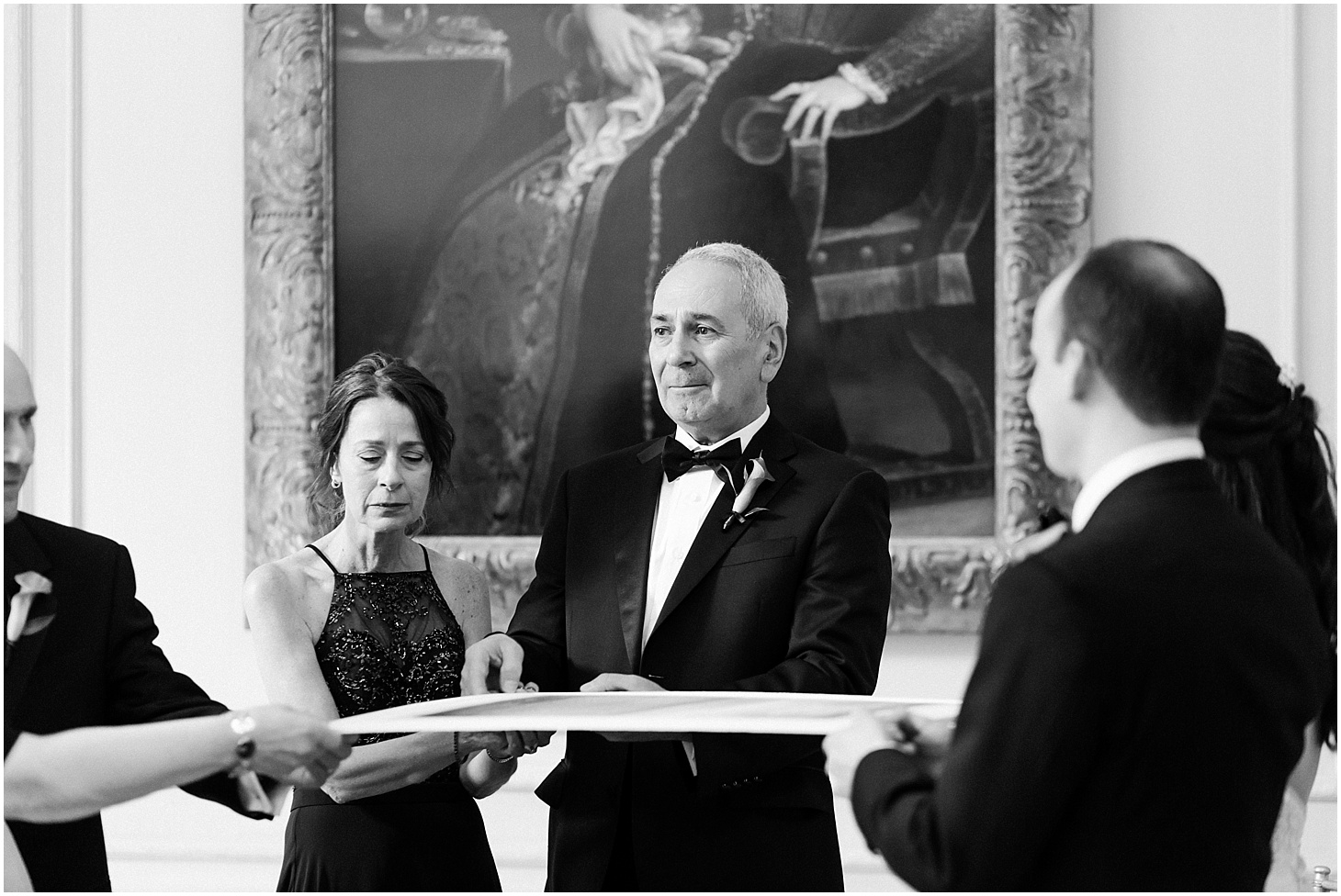 Ketubah Signing, Museum-Inspired Spring Wedding at National Museum of Women in the Arts, Sarah Bradshaw Photography, DC Wedding Photographer