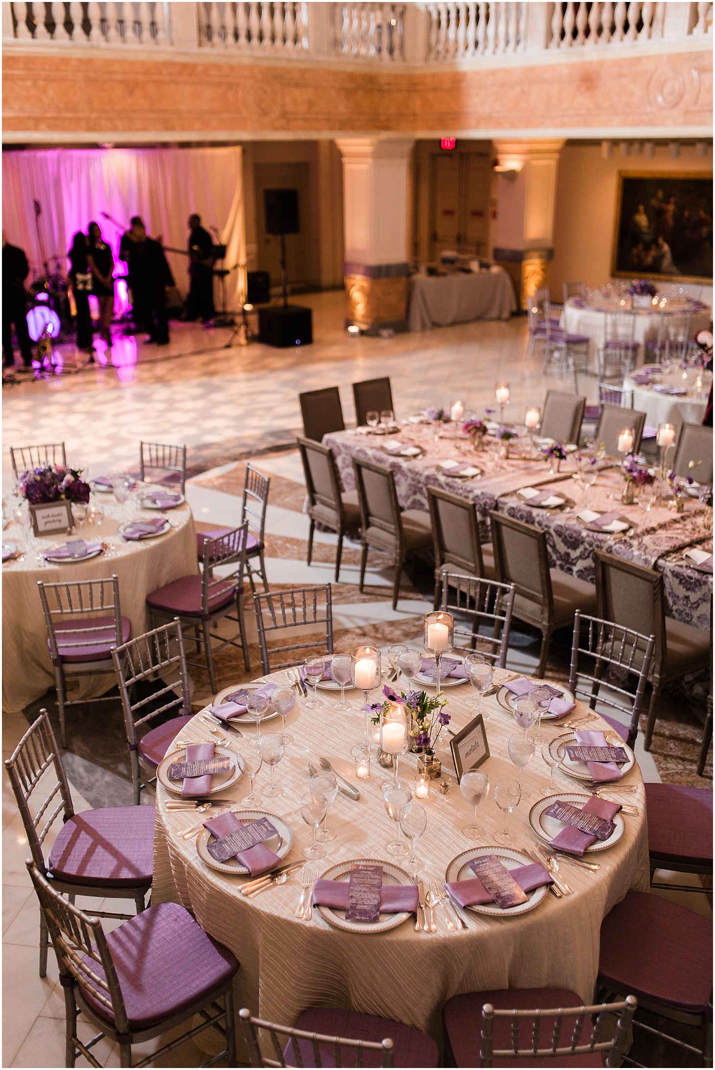 Wedding Reception at National Museum of Women in the Arts, Museum-Inspired Spring Wedding in Washington DC, Sarah Bradshaw Photography, DC Wedding Photographer