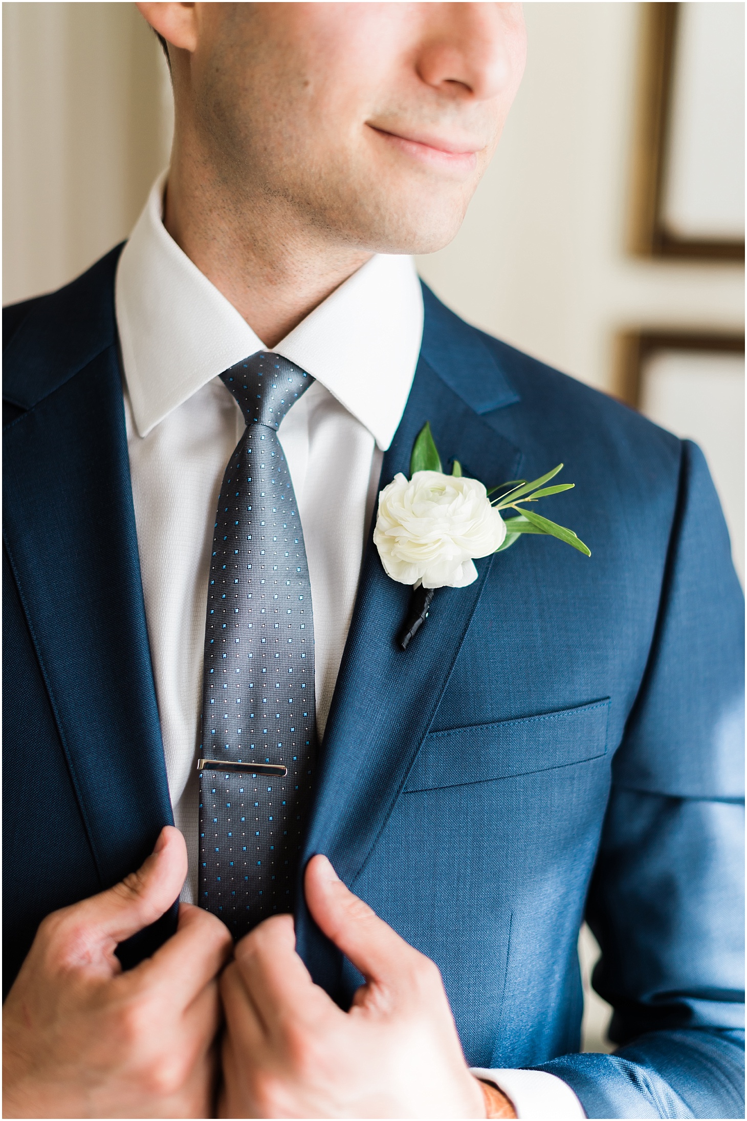 Groom Getting Ready at The Hay-Adams Hotel, Bonobos Suit, Industrial-Chic Wedding at Long View Gallery in DC, Sarah Bradshaw Photography, DC Wedding Photographer