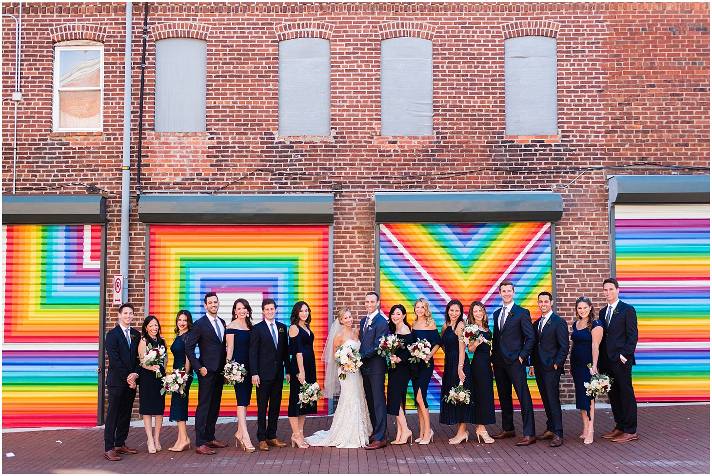 Wedding Party Portraits at Long View Gallery, Industrial-Chic Wedding in DC, Sarah Bradshaw Photography, DC Wedding Photographer