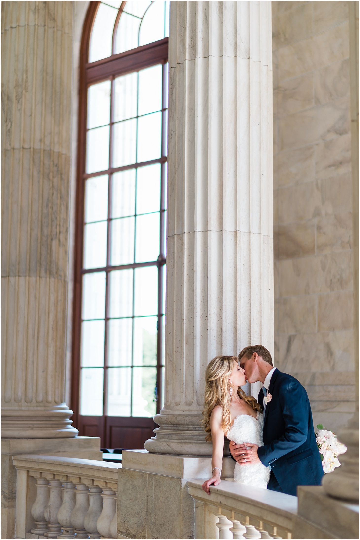 Wedding Portraits at US Capitol, Navy and Blush Summer Wedding at the Army and Navy Club, Ceremony at Capitol Hill Baptist Church, Sarah Bradshaw Photography, DC Wedding Photographer