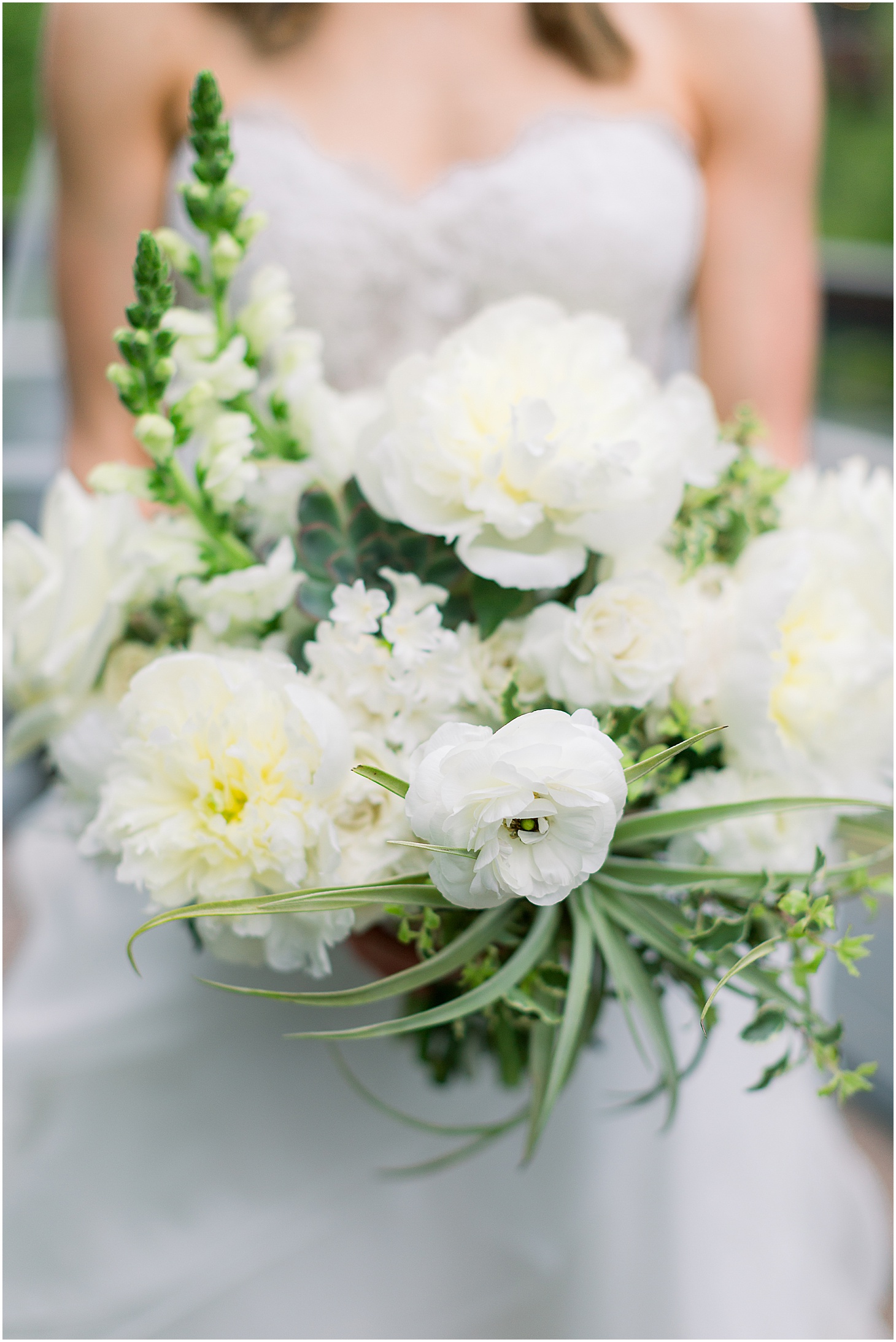 Sweet Root Village Wedding Bouquet, Modern Textural Spring Wedding at District Winery, Sarah Bradshaw Photography, DC Wedding Photographer