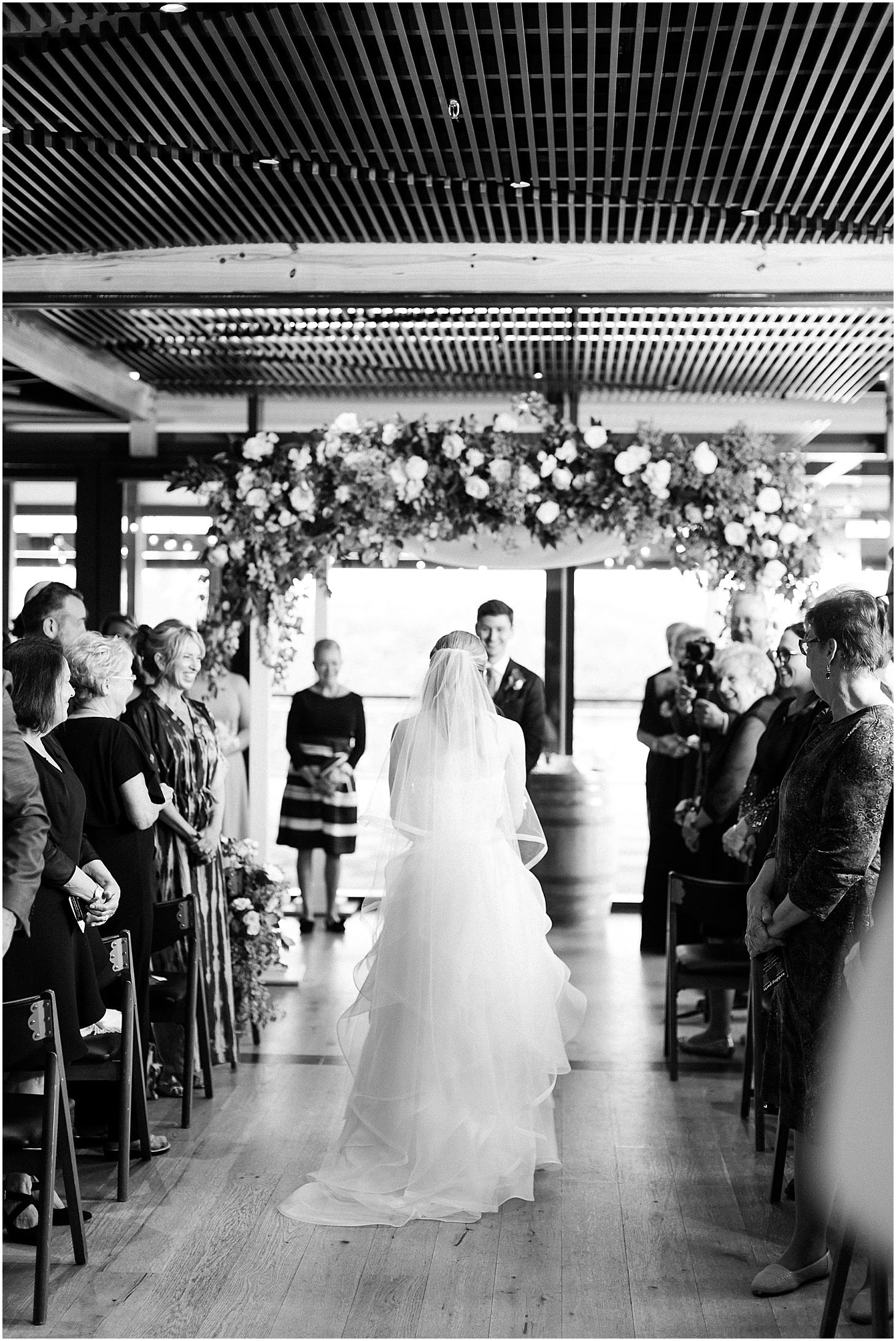 Jewish Wedding Ceremony, Modern Textural Spring Wedding at District Winery, Sarah Bradshaw Photography, DC Wedding Photographer