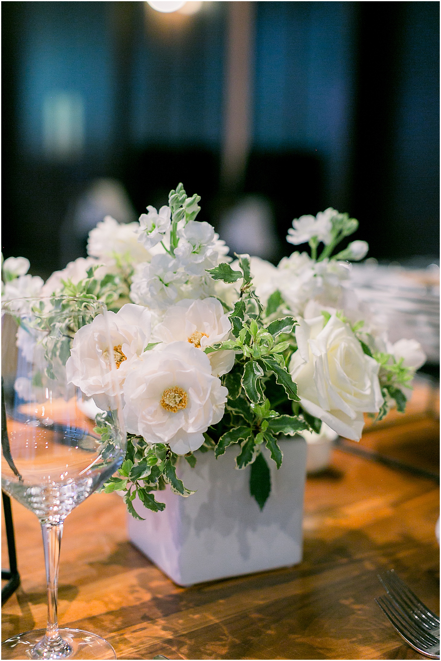 Spring Wedding Reception at District Winery in DC,Modern Textural Spring Wedding at District Winery, Sarah Bradshaw Photography, DC Wedding Photographer