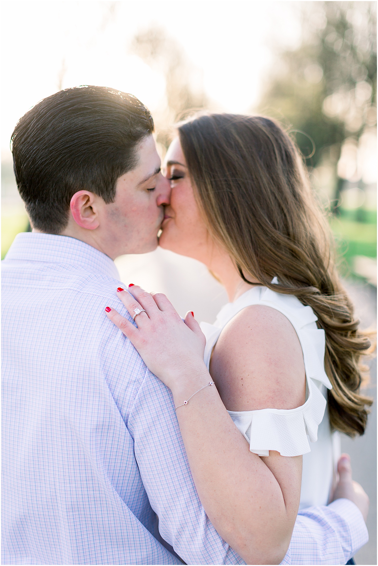 Engagement Portraits at National Mall, Stylish Sunrise Engagement Session at Lincoln Memorial, Sarah Bradshaw Photography